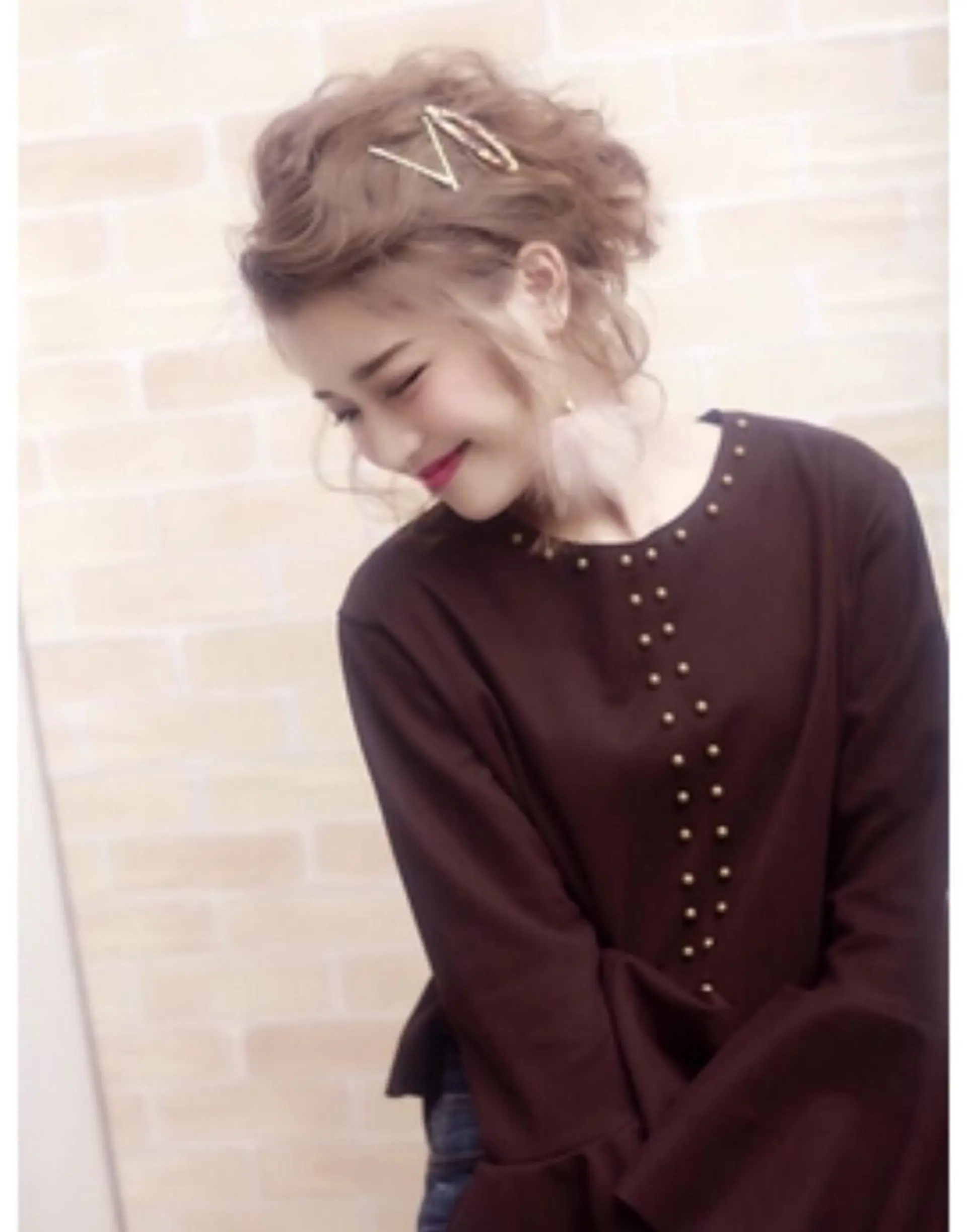 ヘアアレンジ 透明感カラー💖 Stylist佐藤澪のマツエク・マツパデザイン