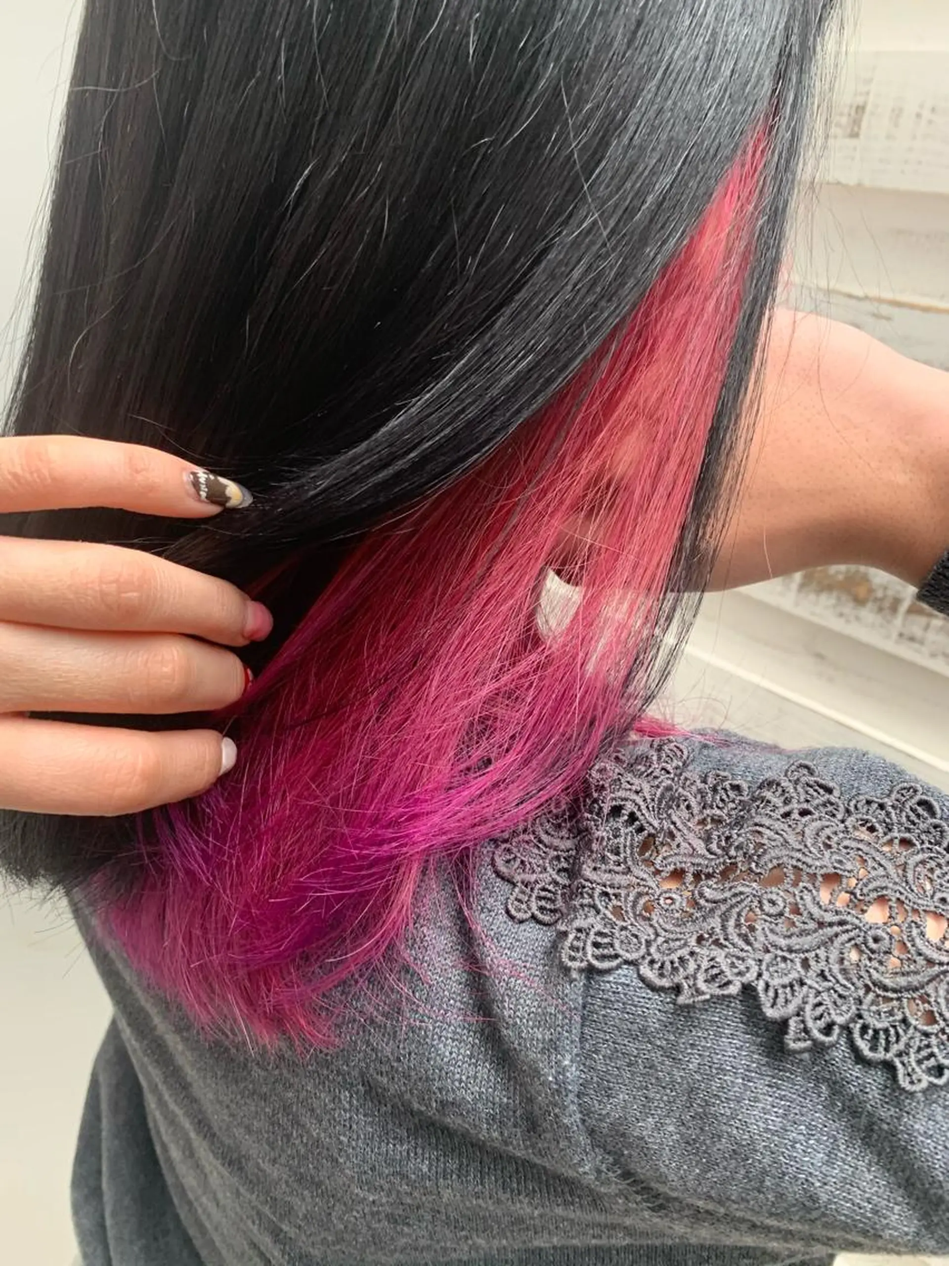 ミディアム カラー ヘアアレンジ 指名支持率NO.1 スタイリストのヘアスタイル