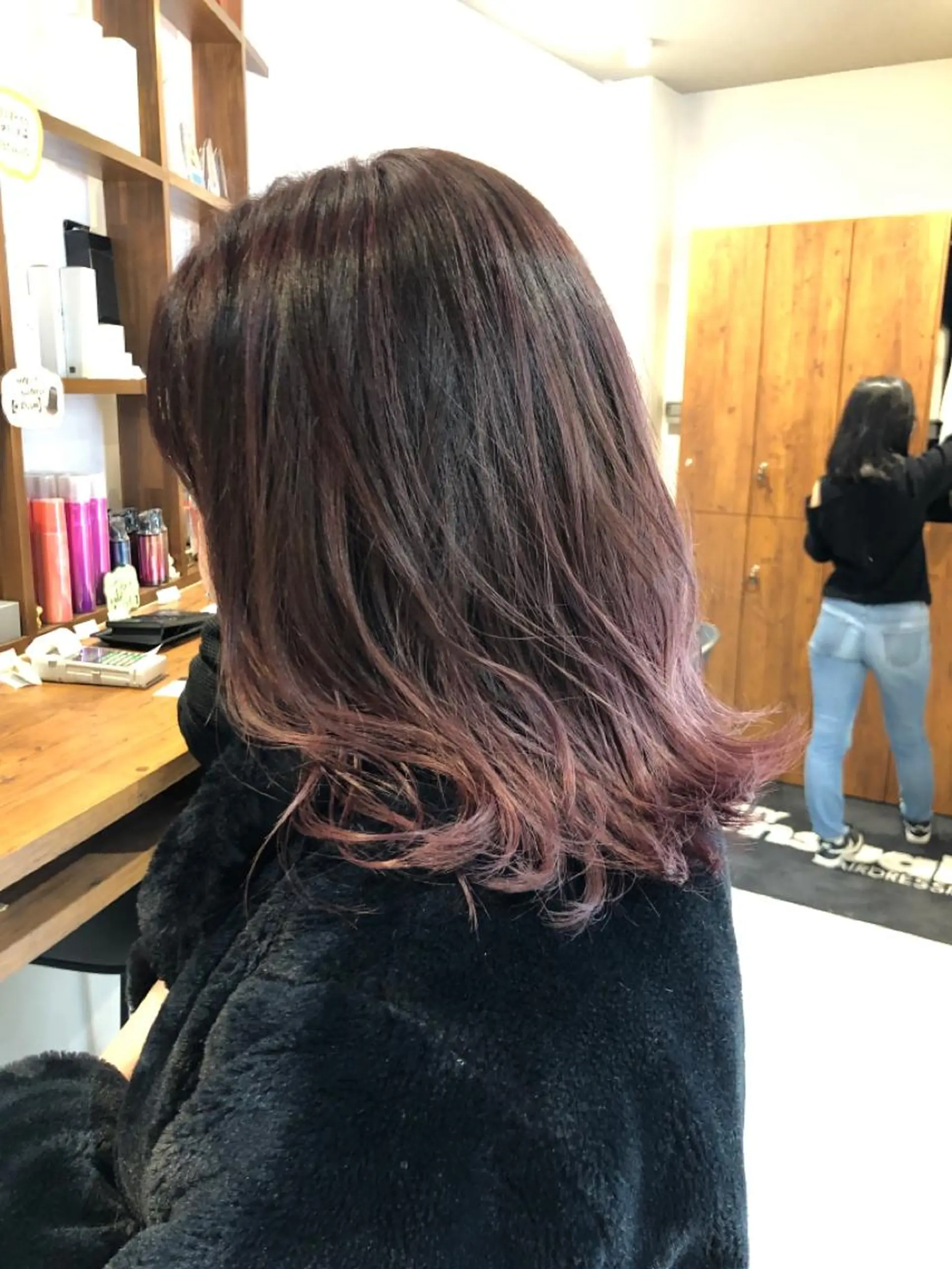 ミディアム カラー レイヤー,ボブ / 彩未のヘアスタイル