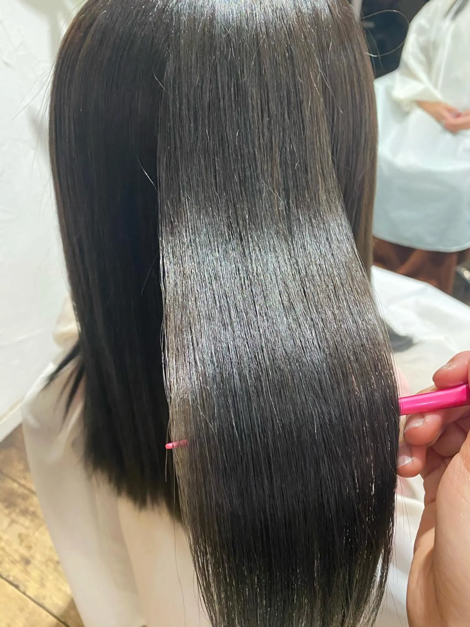 ロング パーマ La  SHE's 天王寺店所属・マルヤマ リナのマツエク・マツパデザイン