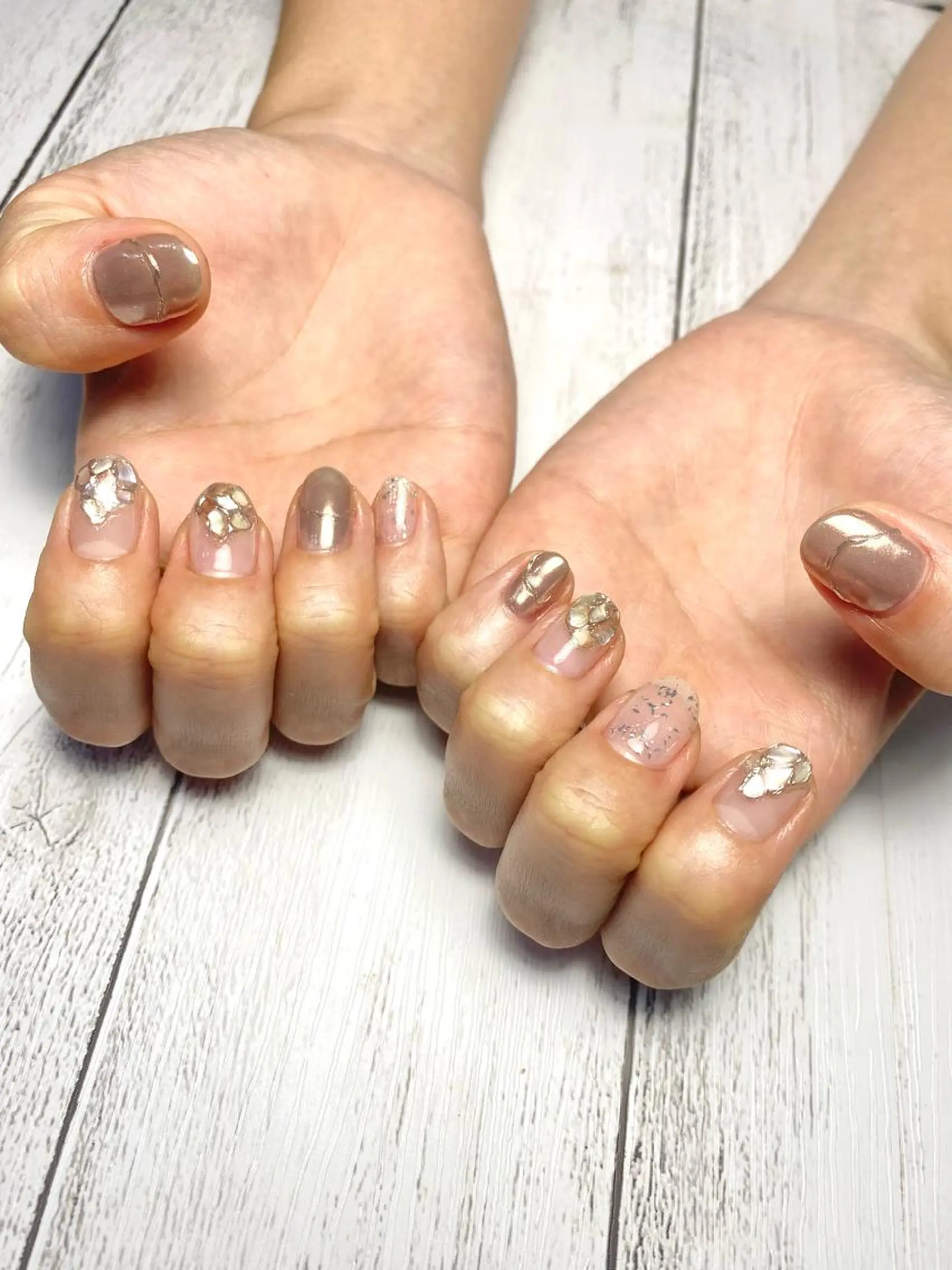 ネイル ハンドネイル 中岡 萌のネイルデザイン