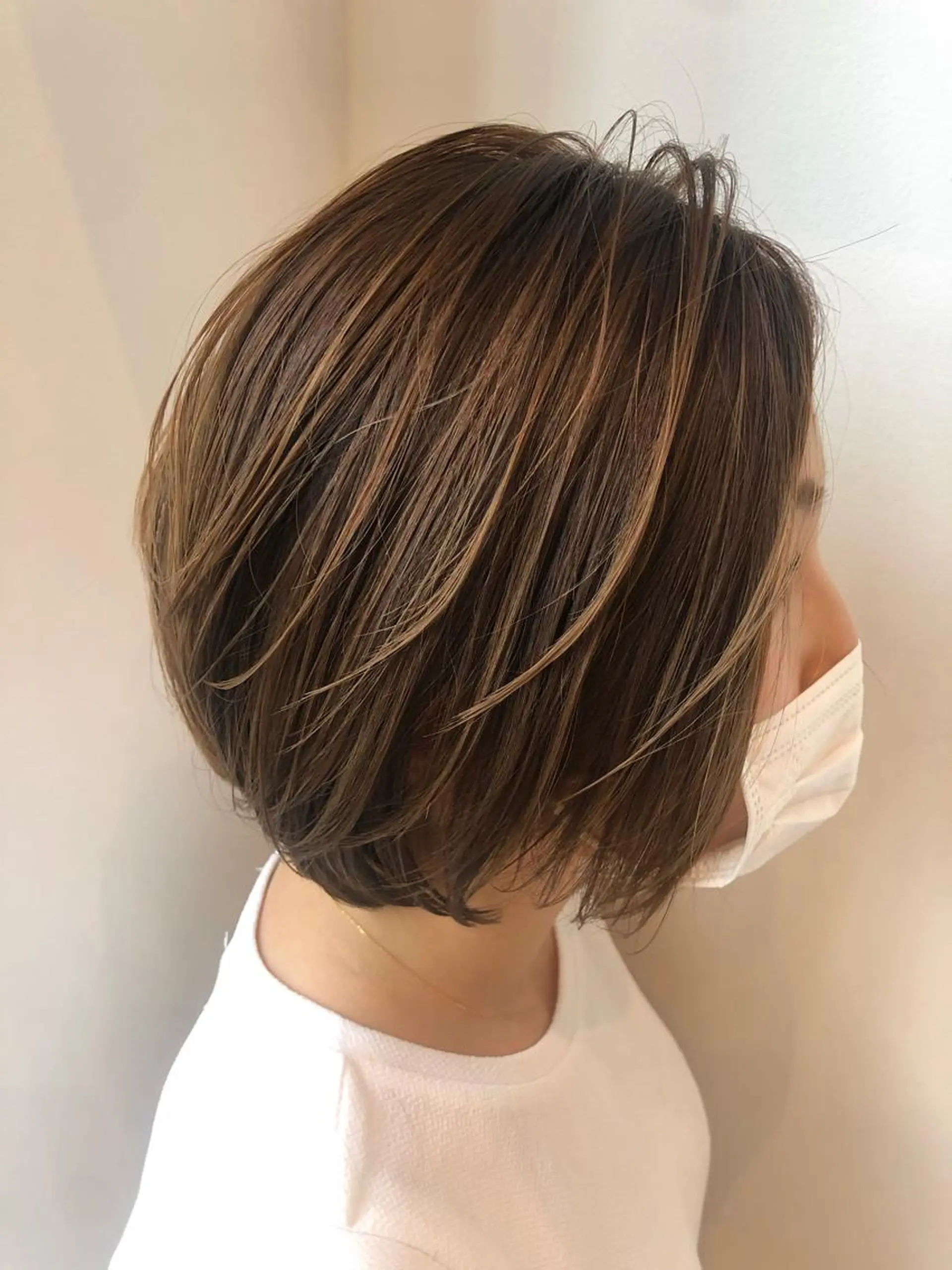 ショート カラー カット ヘアカラー トリートメント VIVIE【ヴィヴィ】所属・髪質改善/韓国風 レイヤー/田村祐樹のヘアスタイル