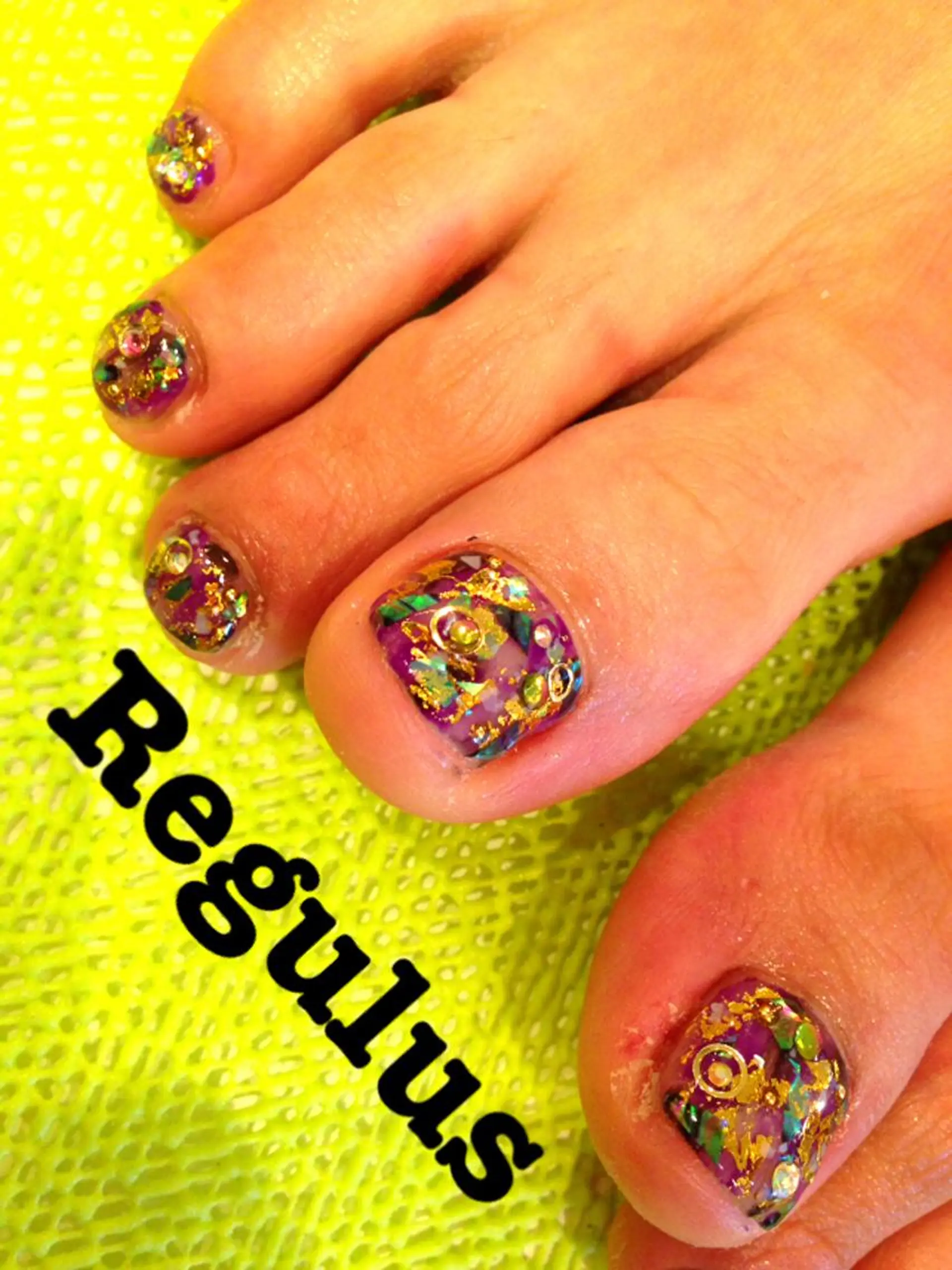 ネイル アートネイル フットネイル 持ち込み Regulus 西川のネイルデザイン