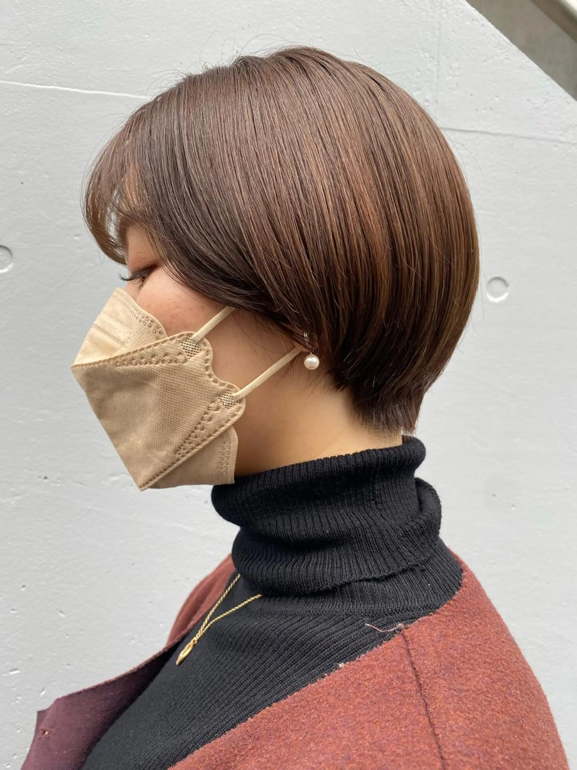 ショート カット les baladins du miroir所属・🍃YURI 🍃のヘアスタイル