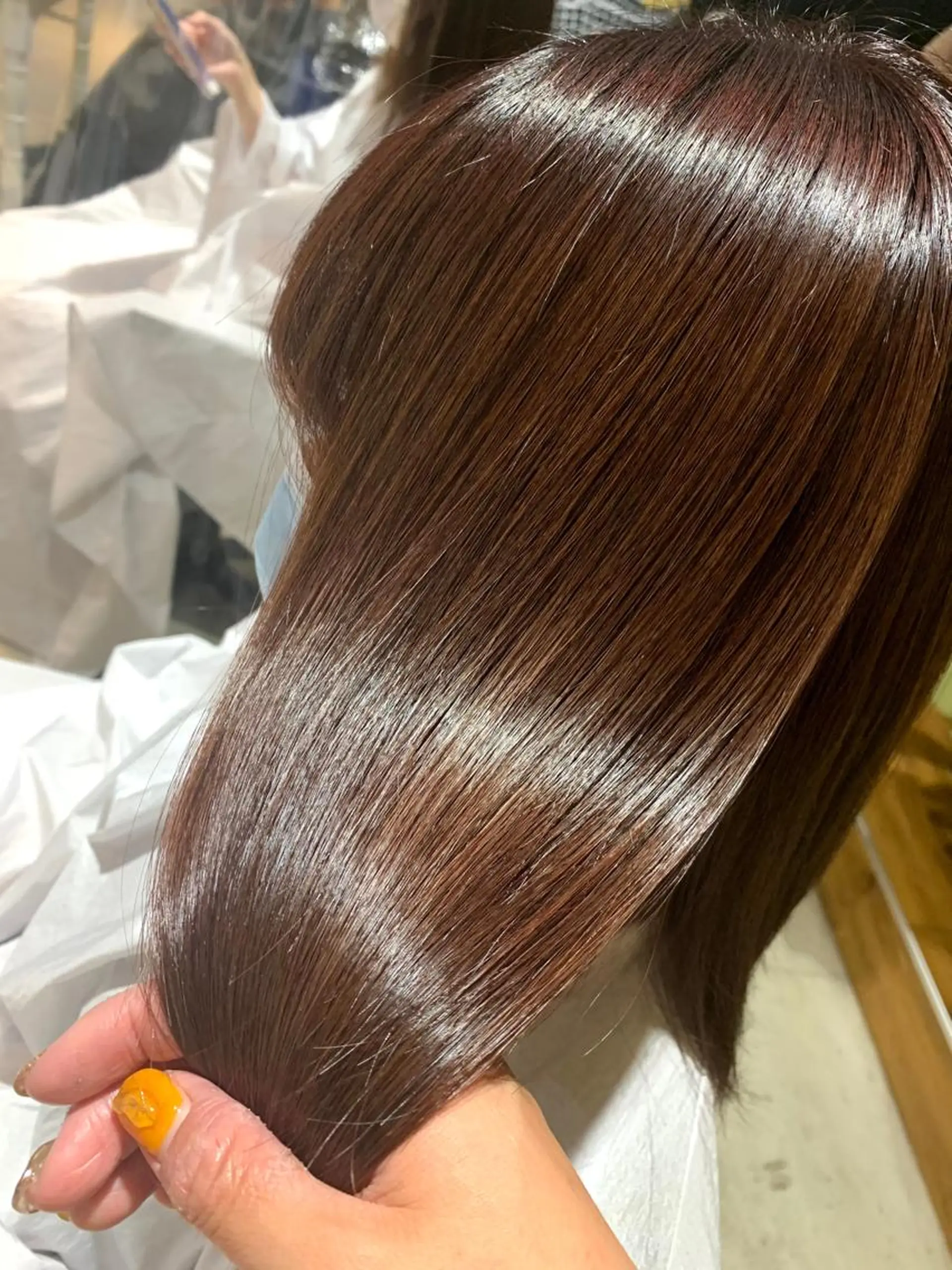 ロング カラー ヘアアレンジ 髪質改善/縮毛/新宿 🫧SUZUKA🫧のヘアスタイル