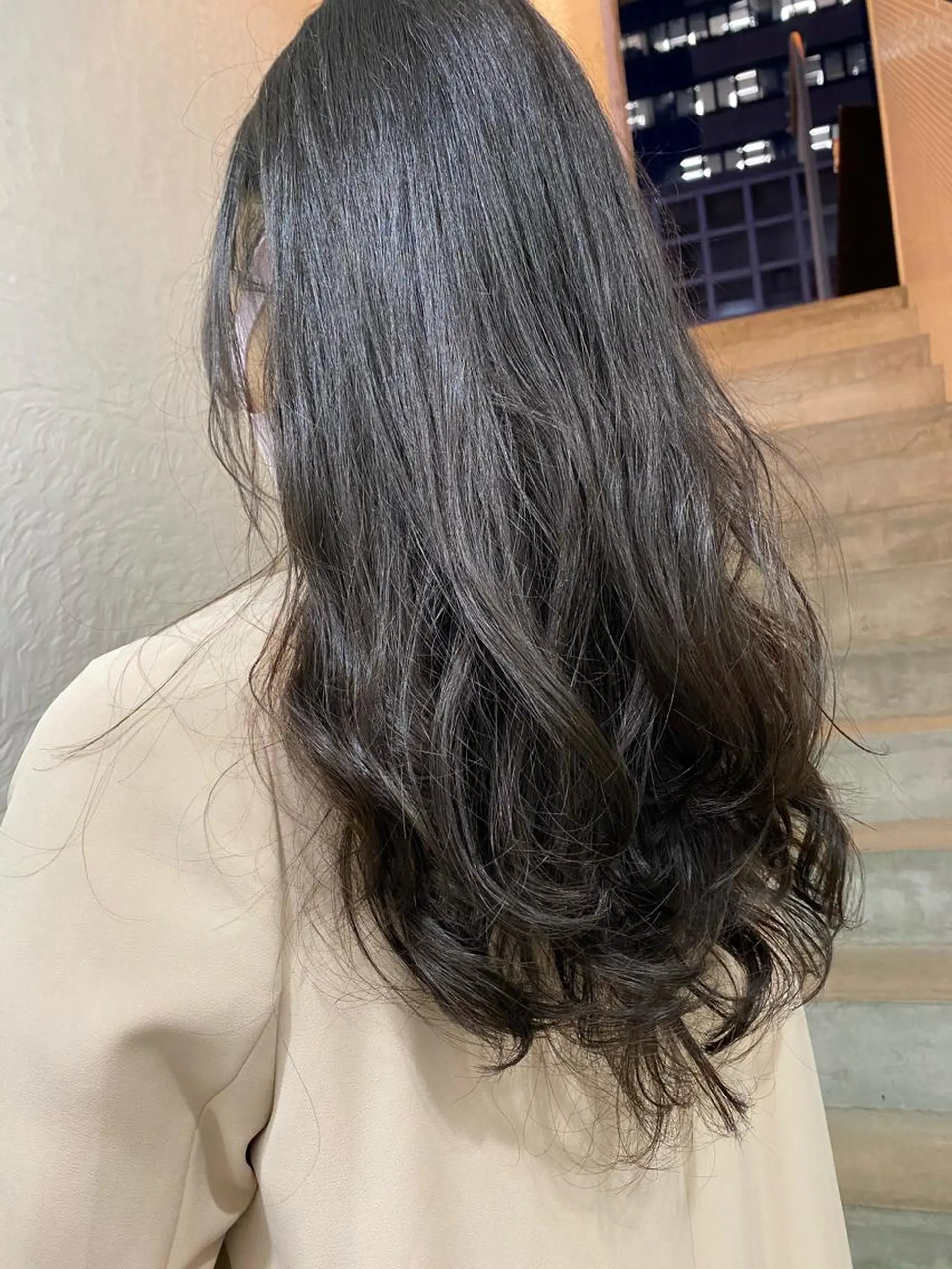 ロング 韓国風ヘア レイヤーカット SALOWIN梅田茶屋町Suite店所属・韓国美容室出身 🌹Sana/梅田のヘアスタイル