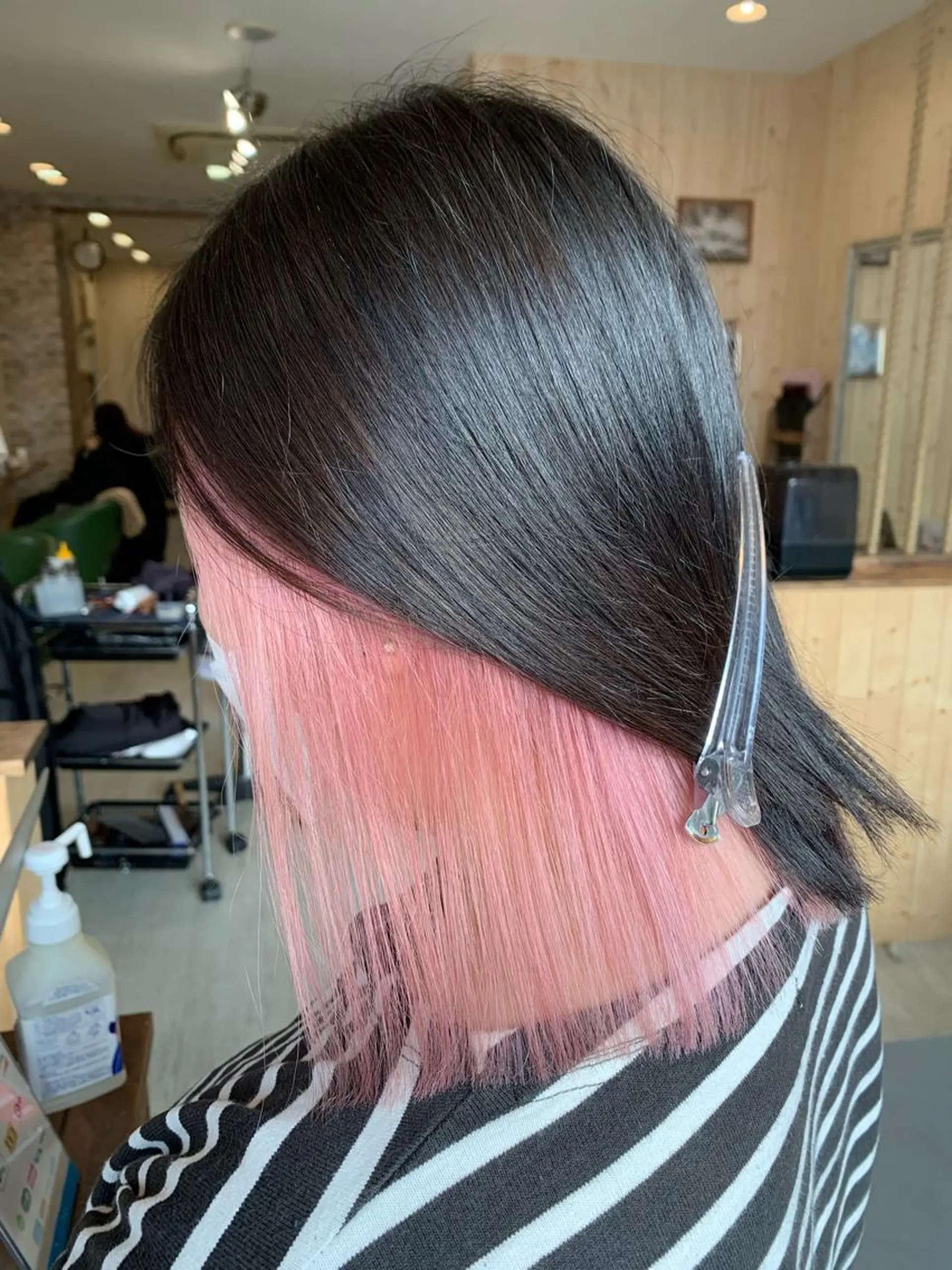 ミディアム ヘアカラー 高山 滉太のヘアスタイル