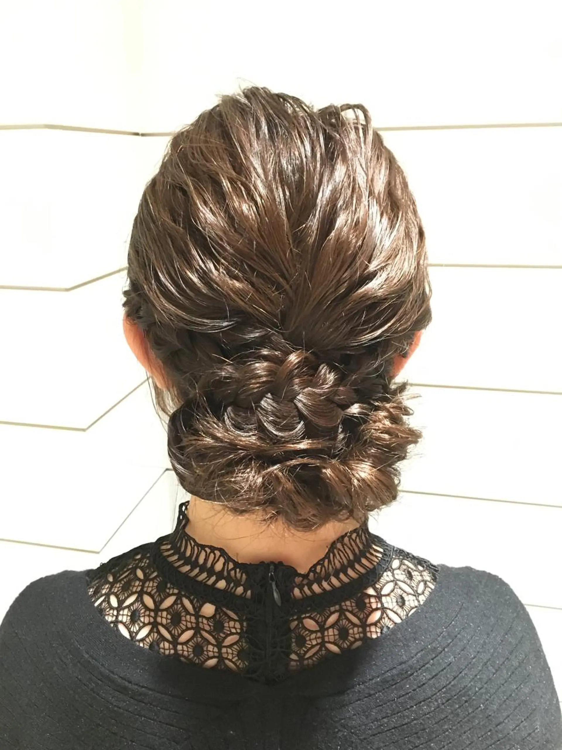 ヘアアレンジ 鍵山 千秋のヘアスタイル