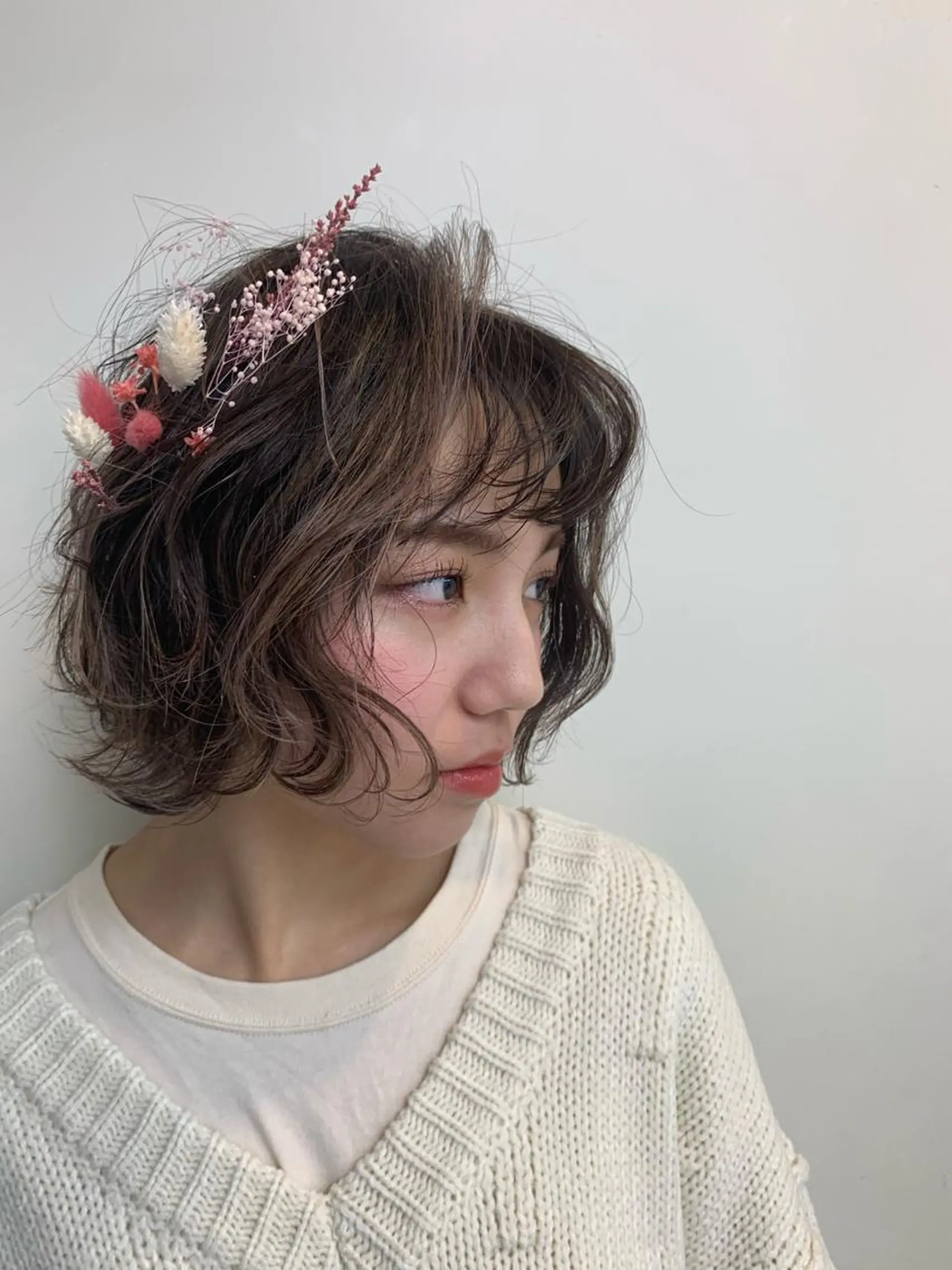 ショート ウスイ ハルカのヘアスタイル
