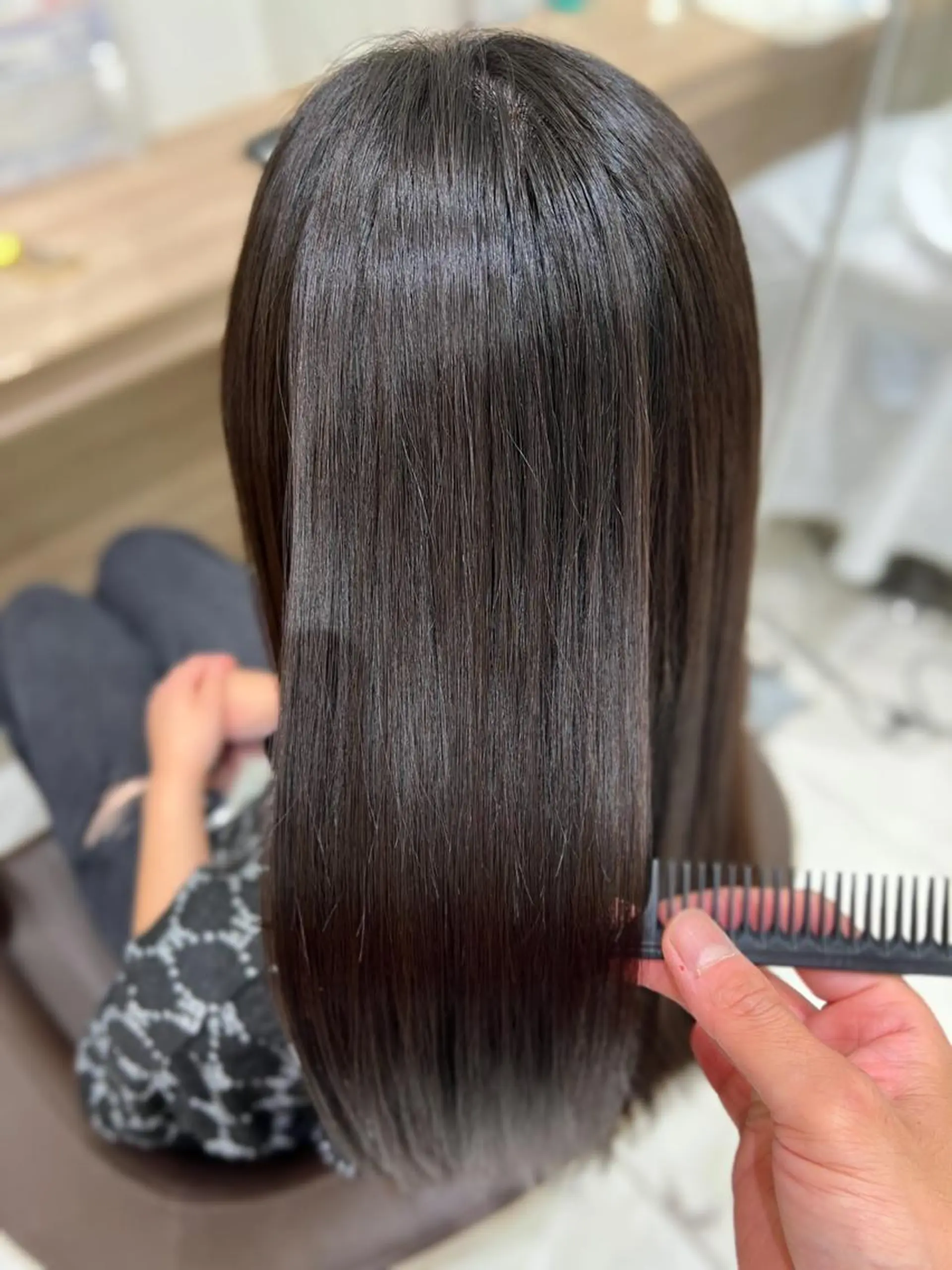 ロング パーマ 指原 仁のヘアスタイル