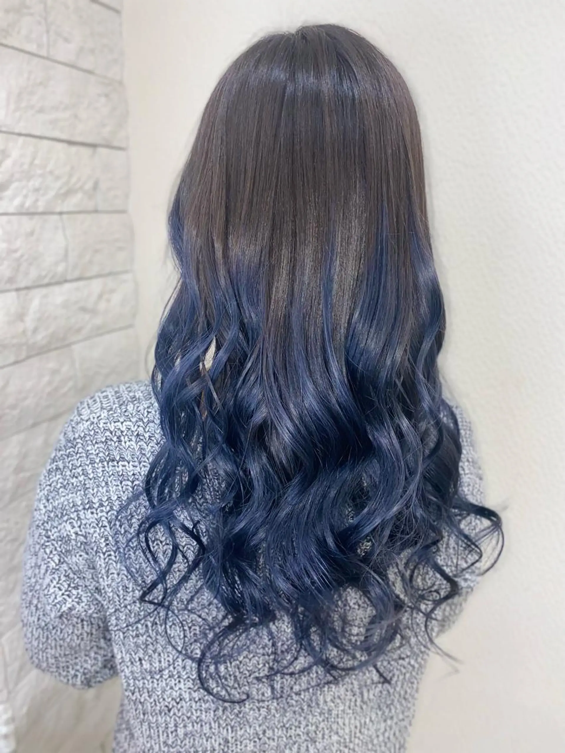 ロング ゆぴ☾‪/推しカラー /ハイトーンのヘアスタイル