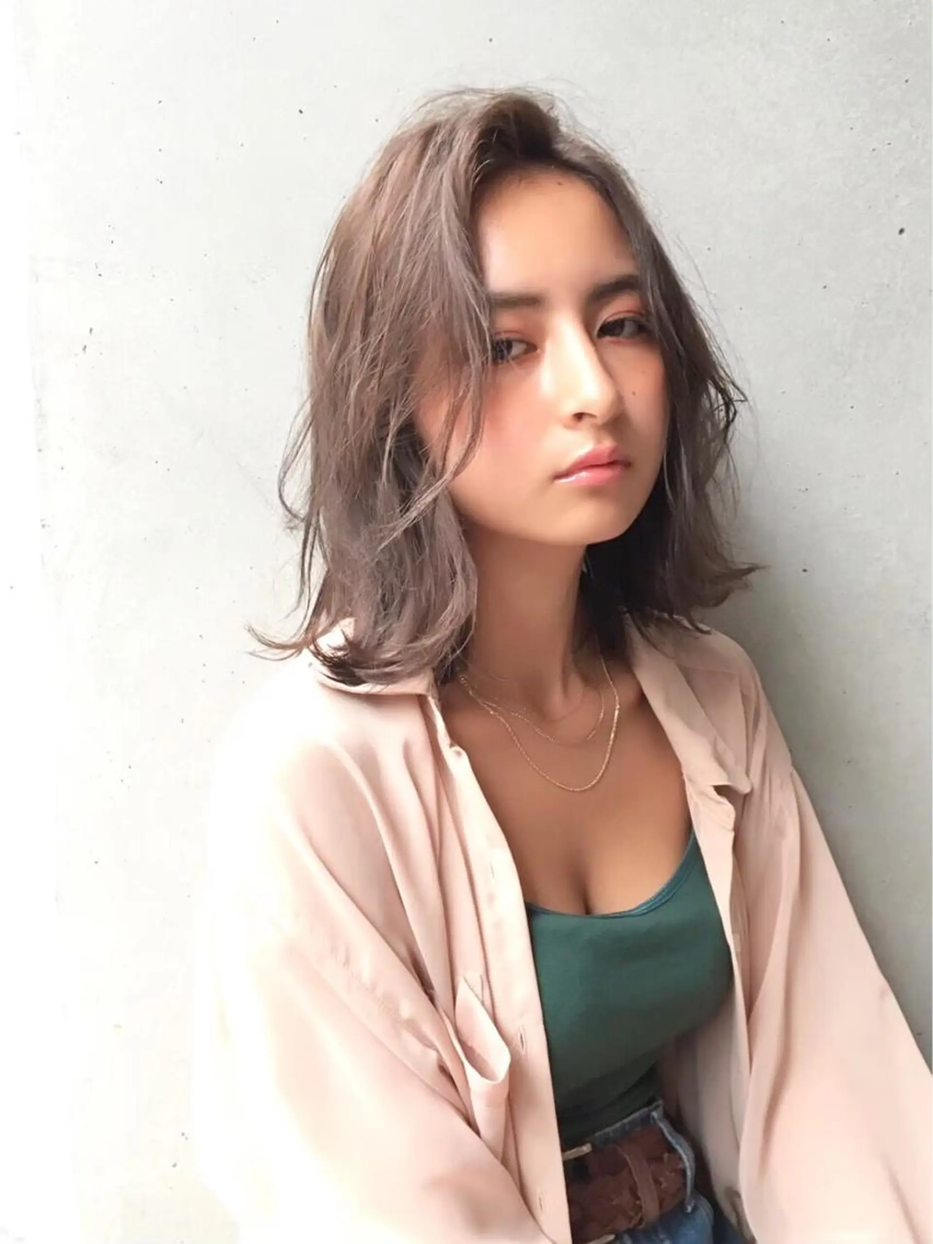 カラー ベージュカラー 外国人風カラー MUSASHI ブリーチカラー◎のヘアスタイル