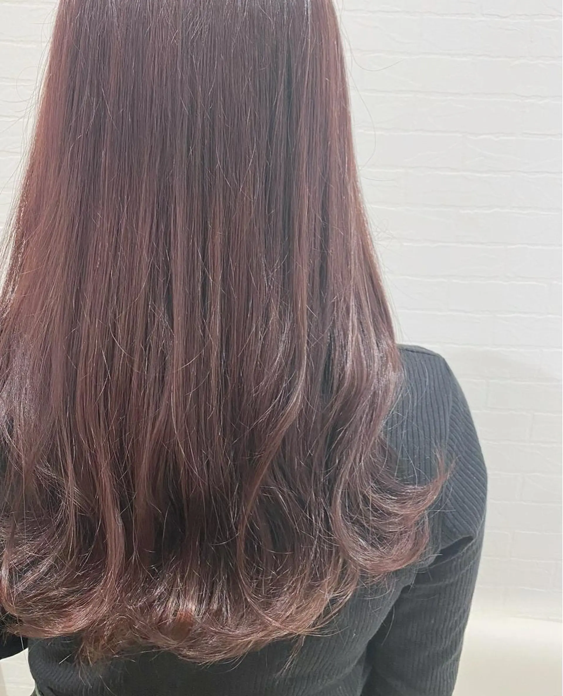 セミロング カラー グレージュ ピンクカラー GRANLUSSO 〜グランルッソ駅前店所属・木口 嘉美のヘアスタイル