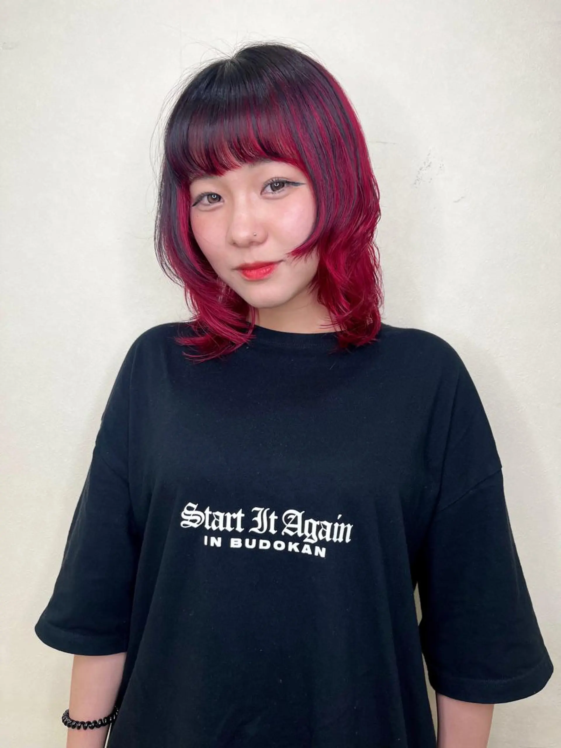 ミディアム カラー ヘアカラー 似合わせ/美髪カラー /カンナのヘアスタイル