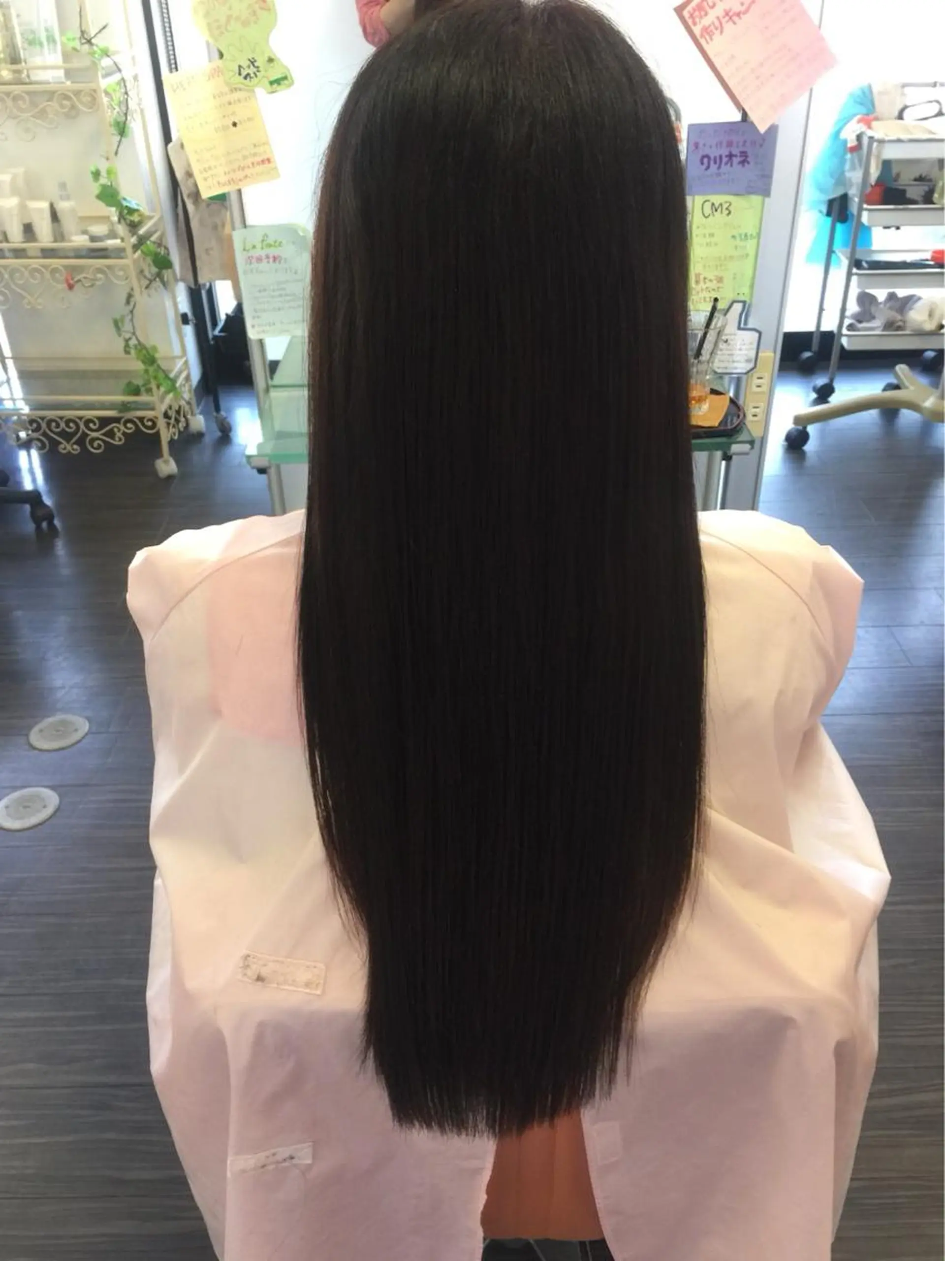 ロング 縮毛矯正 LaFonte due所属・野澤 朱里のヘアスタイル