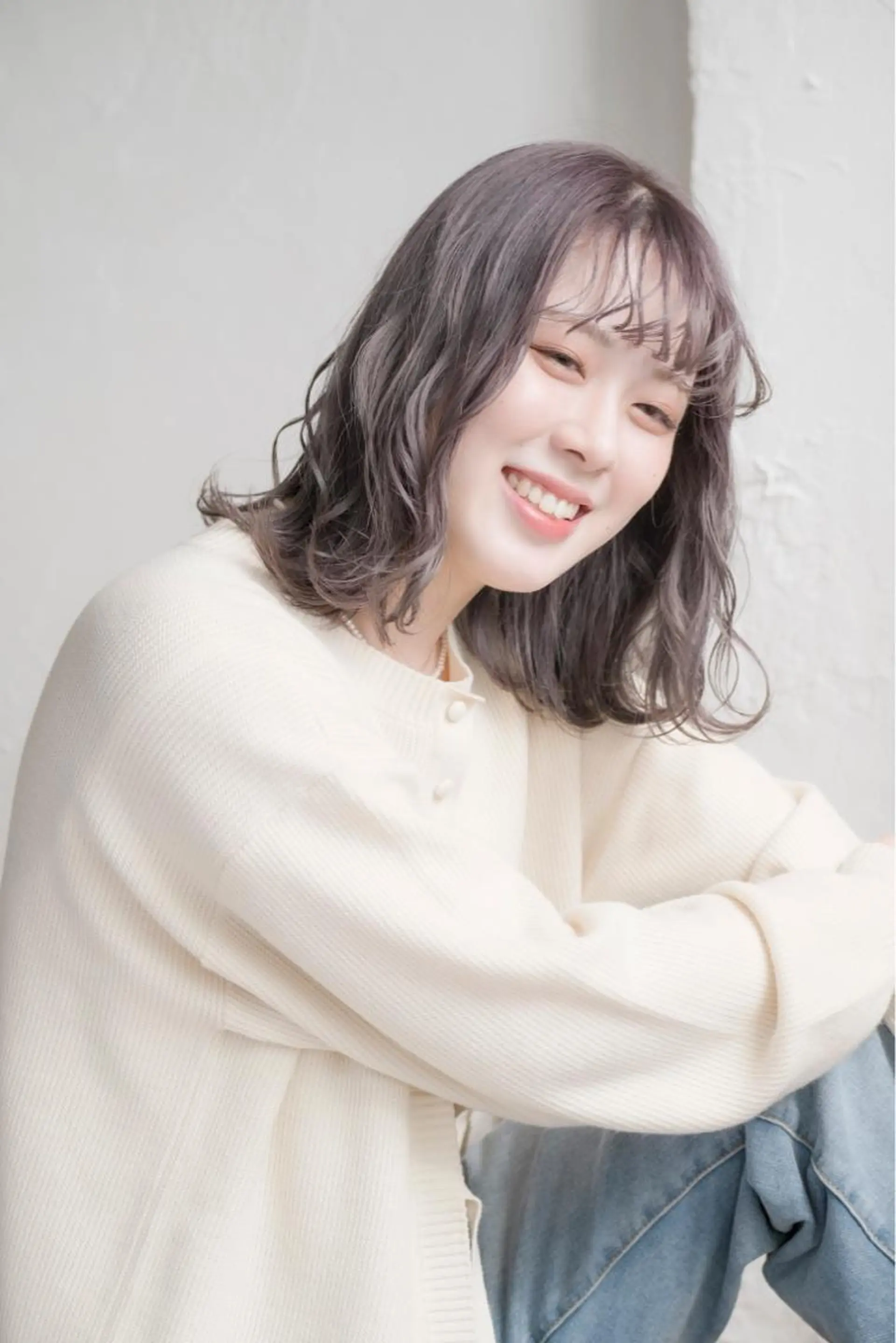 ミディアム カラー 💛ハイトーン💛 りむのヘアスタイル