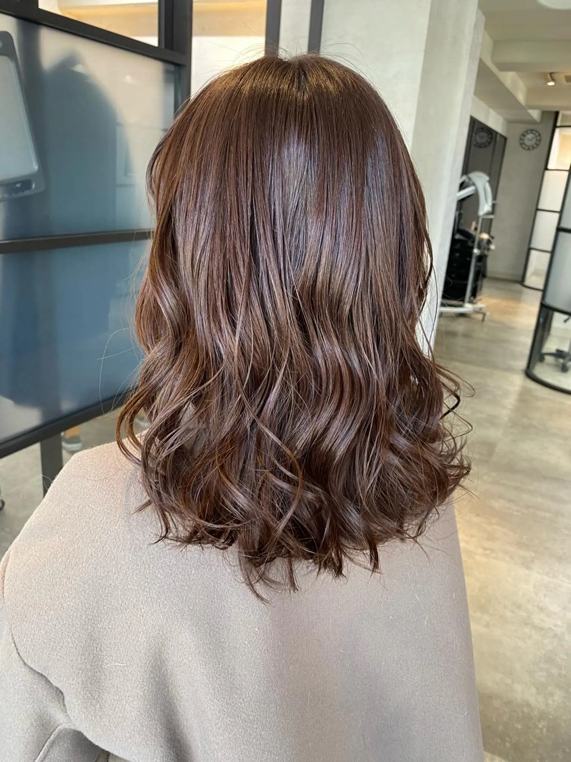 ミディアム カラー カット ヘアカラー トリートメント 🍓小野 紗由美🍓のヘアスタイル