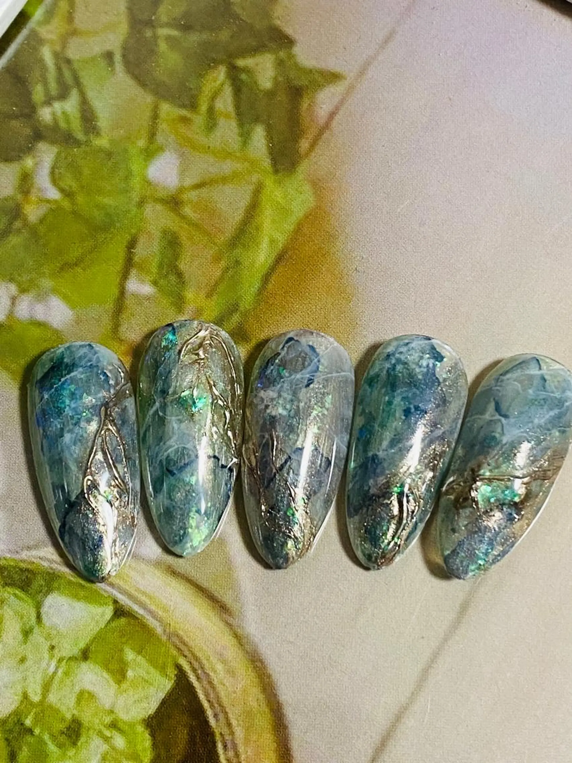 ネイル ニュアンスネイル 自宅ネイルサロン ♦️nuance♦️のネイルデザイン