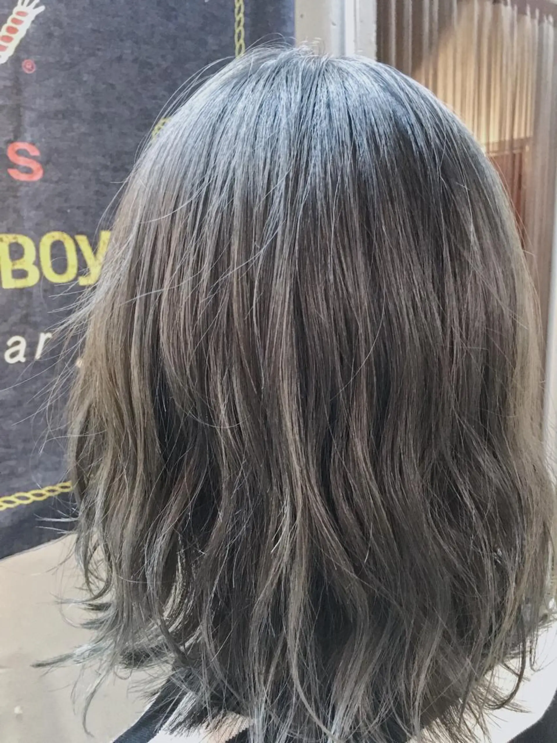 ミディアム カラー ヘアカラー トリートメント 代表 中島貴志のヘアスタイル