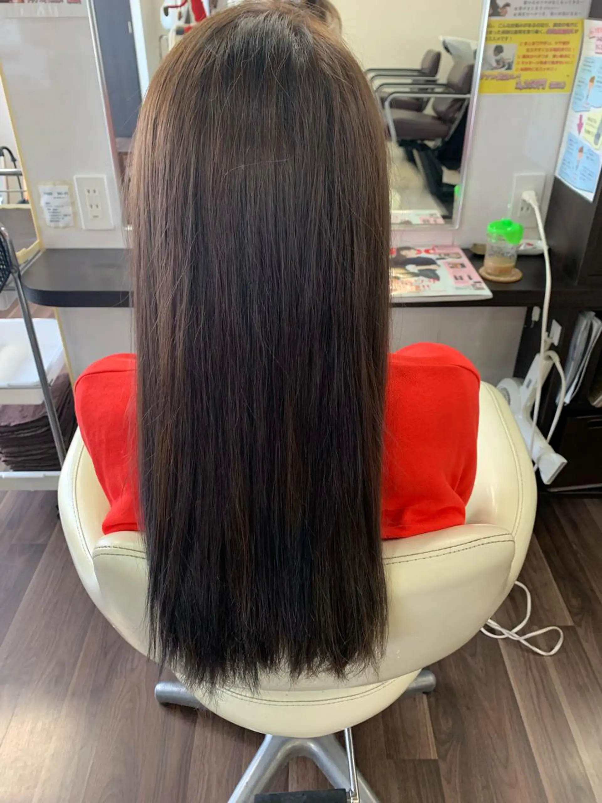 ロング カラー 田光 美華のヘアスタイル