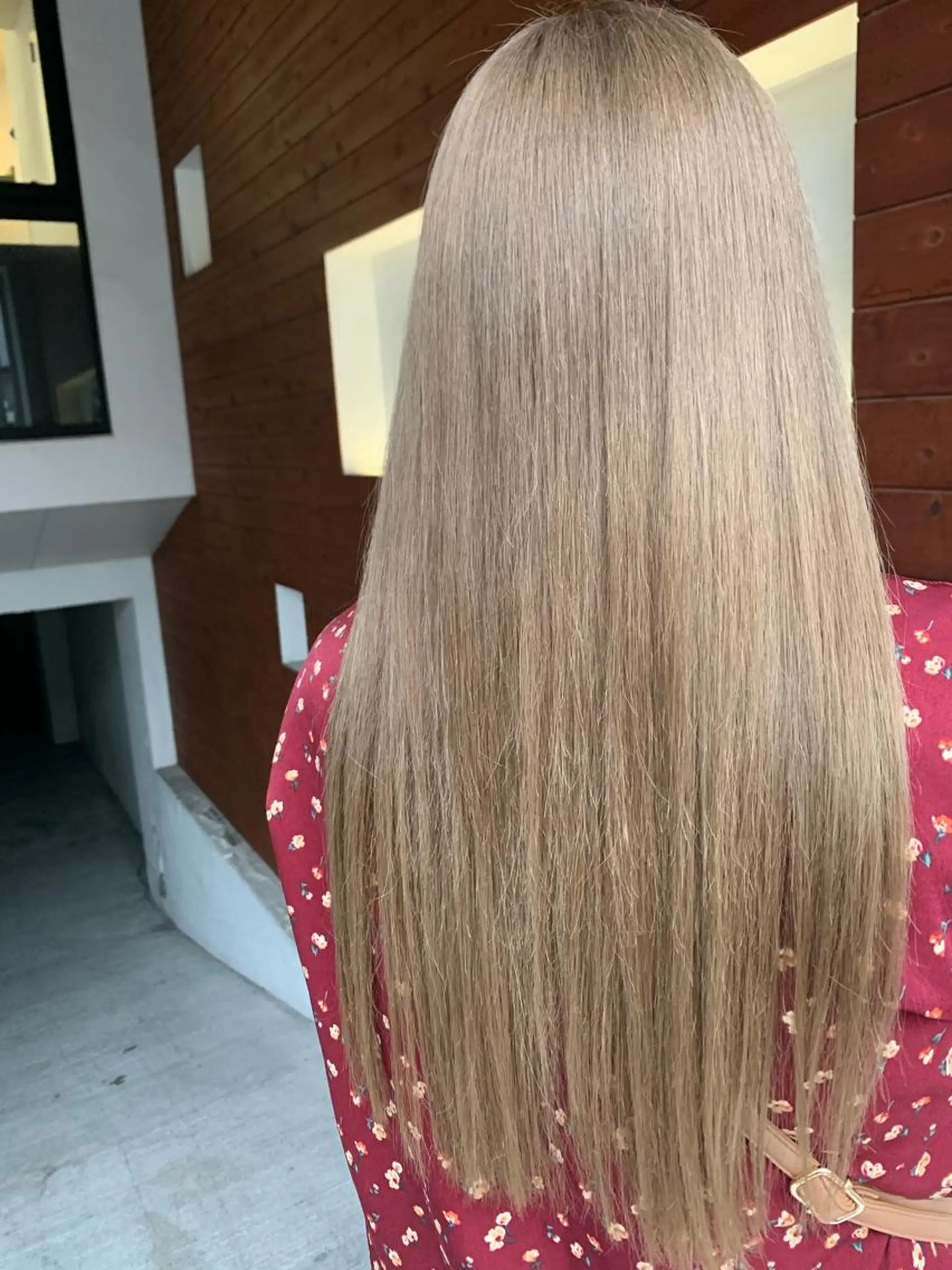 ロング カラー ハイトーンカラー IORI #韓国ヘア#髪質改善のヘアスタイル