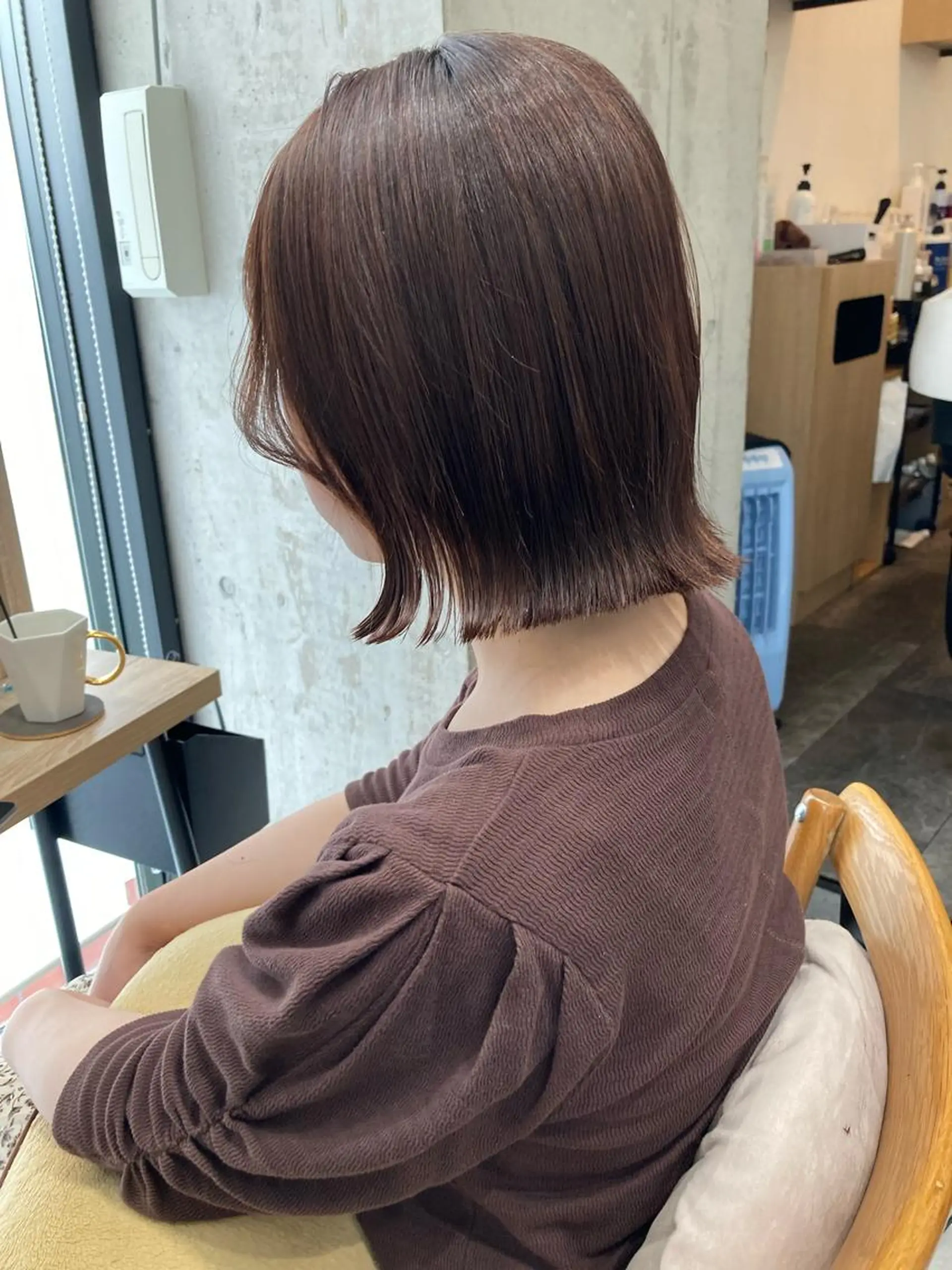 ショート ✨色持ちの良い艶 カラー✨蟹江真世のヘアスタイル