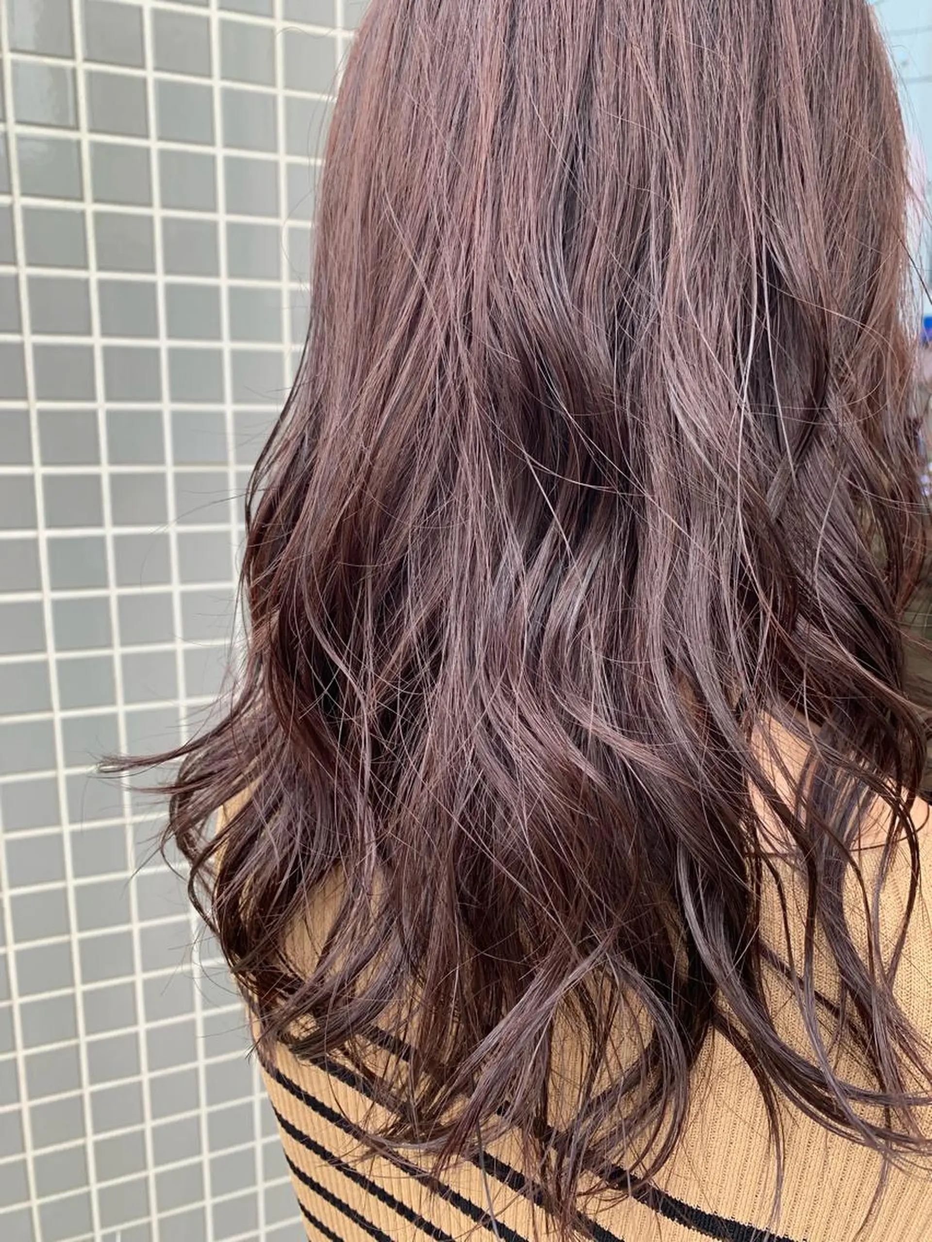 ロング カラー ヘアカラー トリートメント ヘアセット DiMPlE  ディンプル所属・🌸スタイリスト 山浦美恵のヘアスタイル