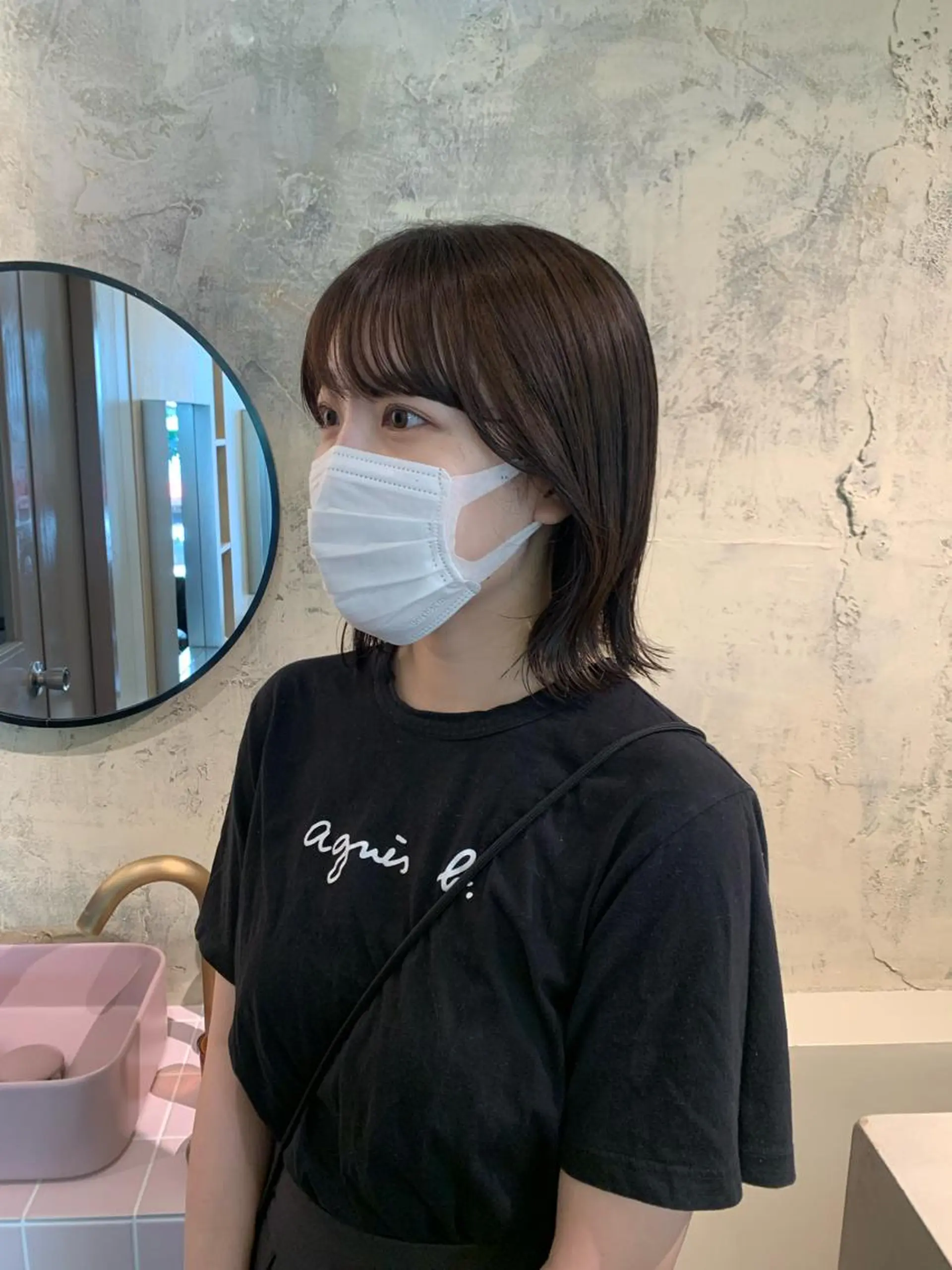 ミディアム yupi🐈⬛ レイヤー/パーマのヘアスタイル