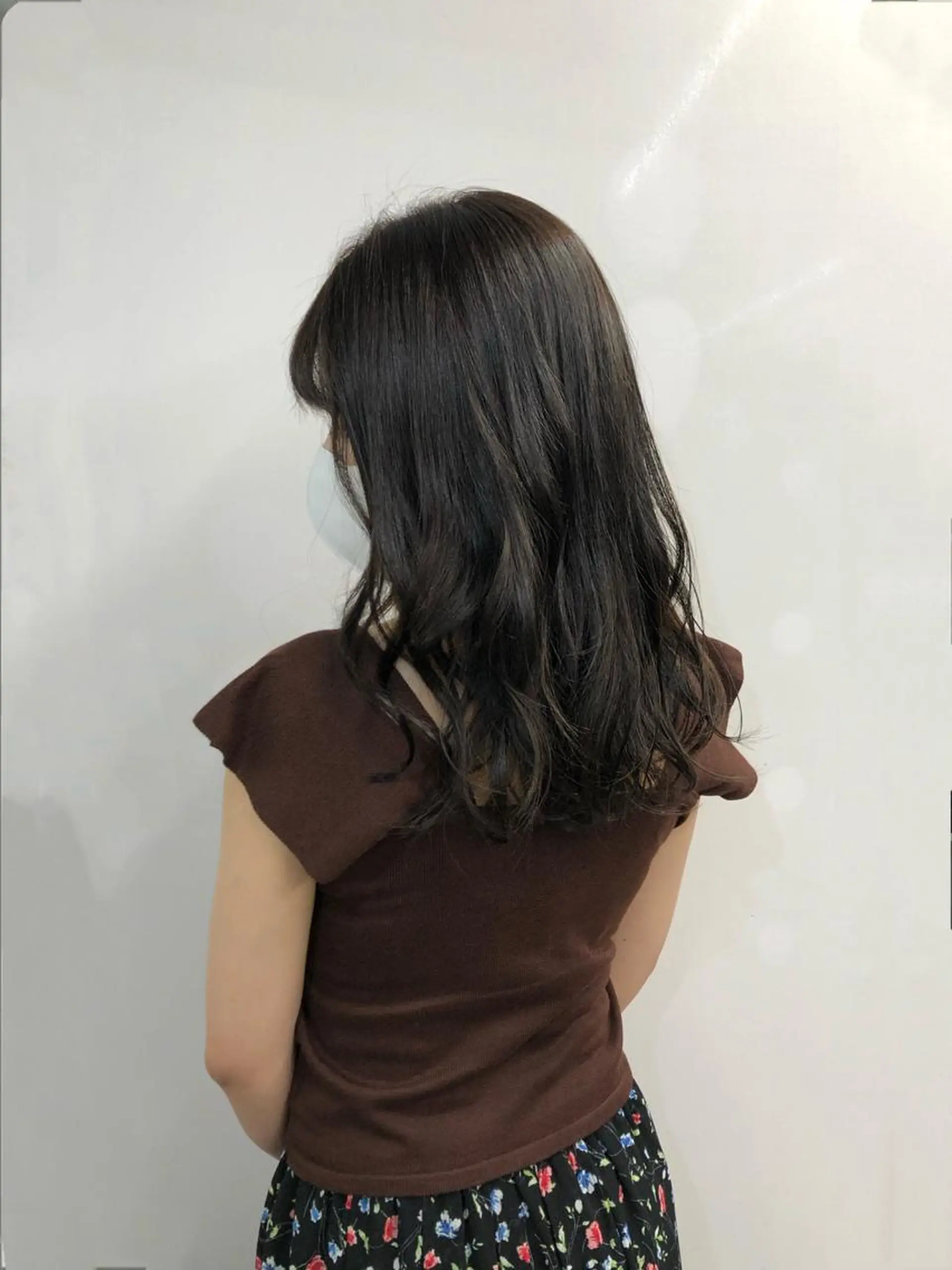 ロング カラー アディクシーカラー 透明感カラー イルミナカラー 韓国レイヤーカット要 暗透カラー📓吉祥寺のヘアスタイル