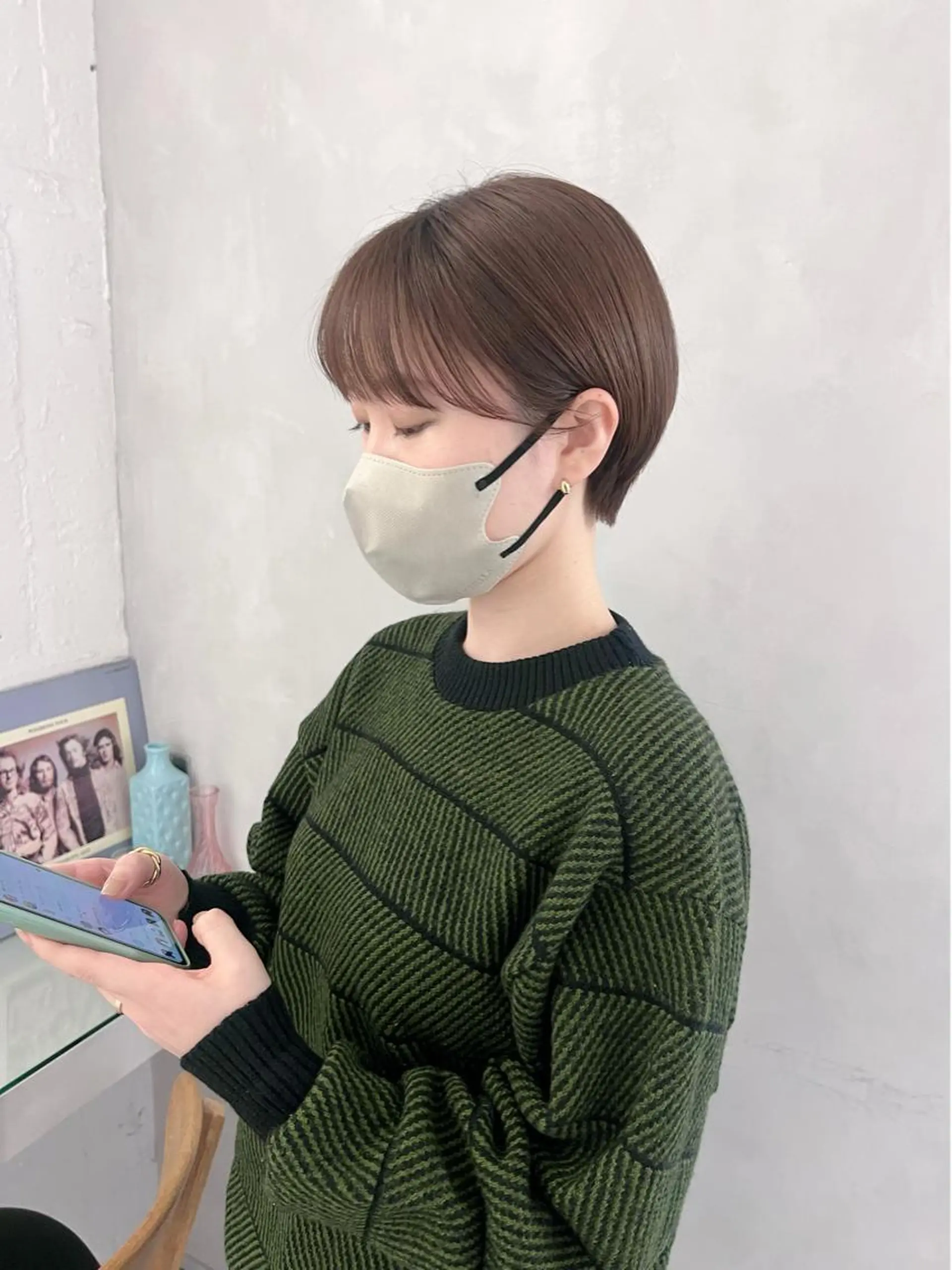 ショート foto所属・𝐁𝐋𝐔𝐄𝐓 /カット特化/新宿のヘアスタイル