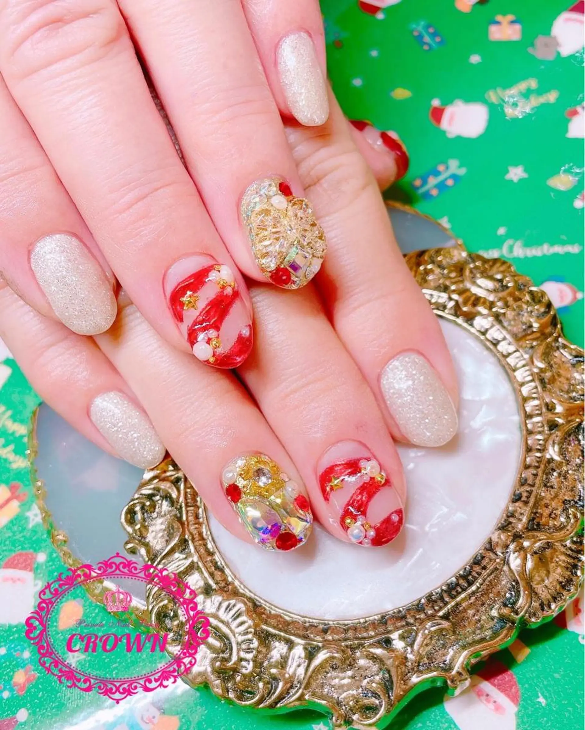 ネイル CROWN プライベートサロンのネイルデザイン