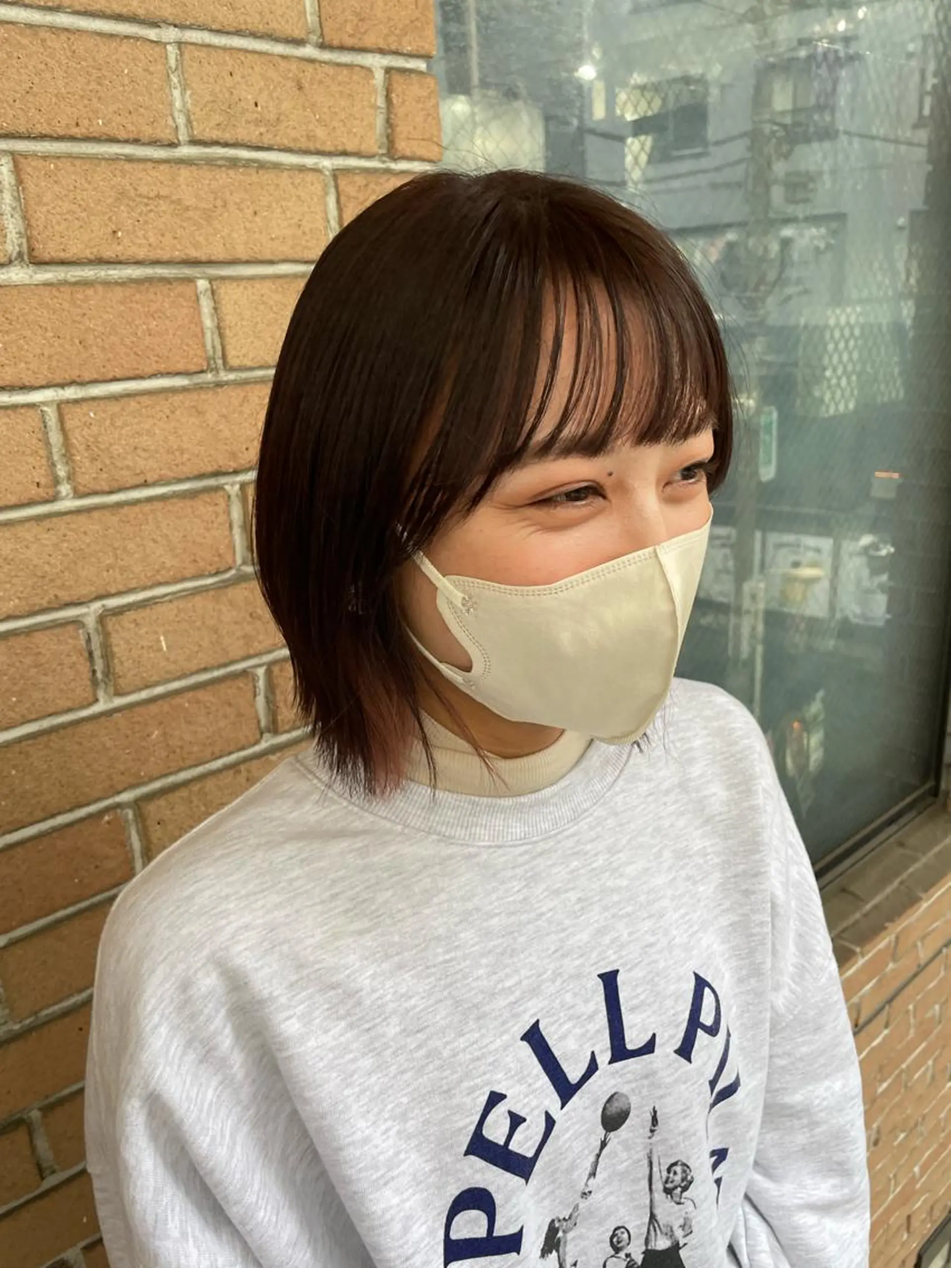 ショート カラー 透明感カラー ダブルカラー イルミナカラー ボブ 学生 ボブヘアカット Rikapi❤️のヘアスタイル