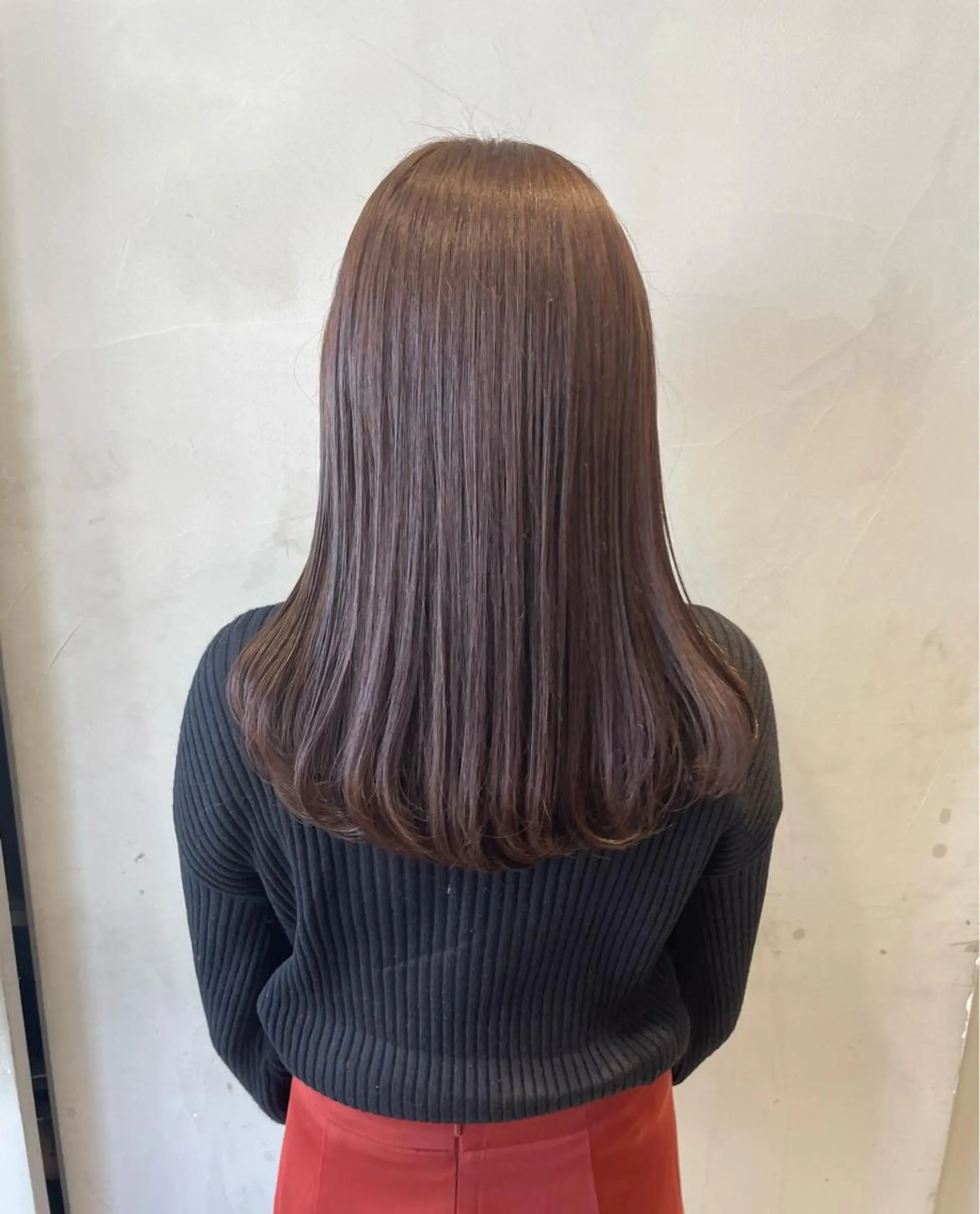 セミロング カラー ヘアアレンジ 艶髪/レイヤーカット 🐣misakiのヘアスタイル