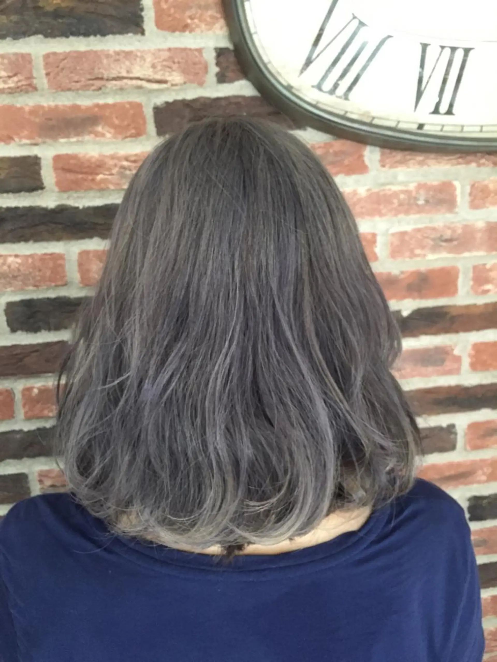 ミディアム カラー グレージュ シルバー シルバーグレージュ Men's BIRTH by happiness 梅田中崎町店所属・メンズ特化美容師 カラー専門ぺーターのヘアスタイル