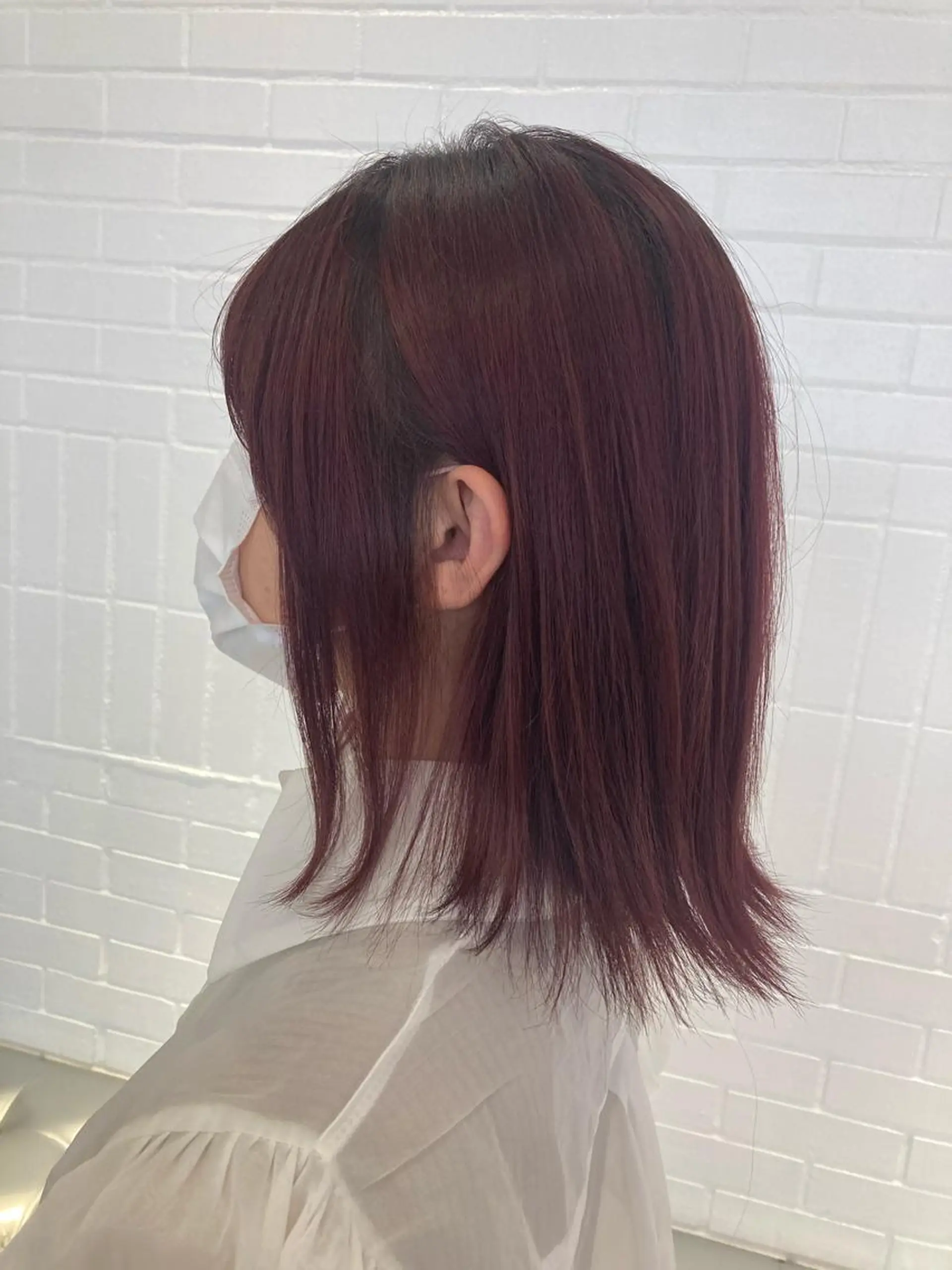 ミディアム ヘアカラー MiRI💜地毛級 エクステ✖似合わせ技のヘアスタイル