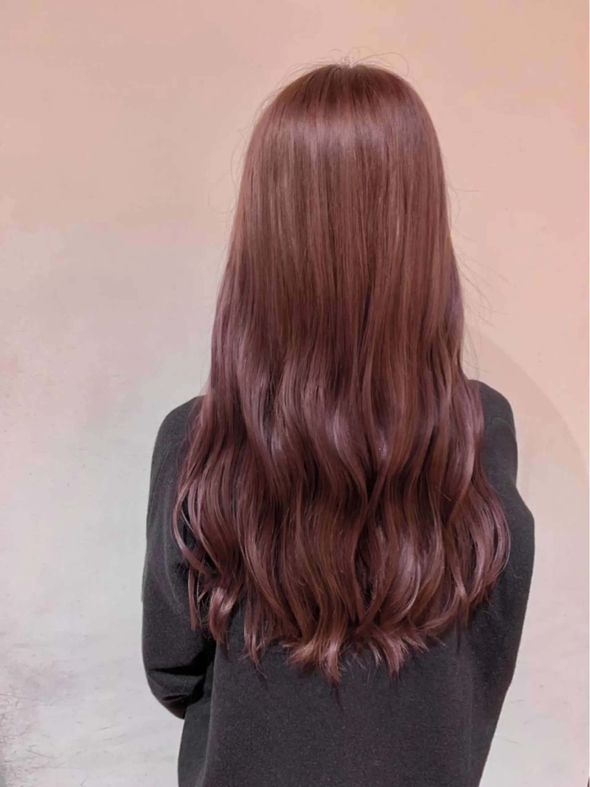 ロング ヘアカラー トリートメント 森山 佳小里/カラー /似合わせカットのヘアスタイル