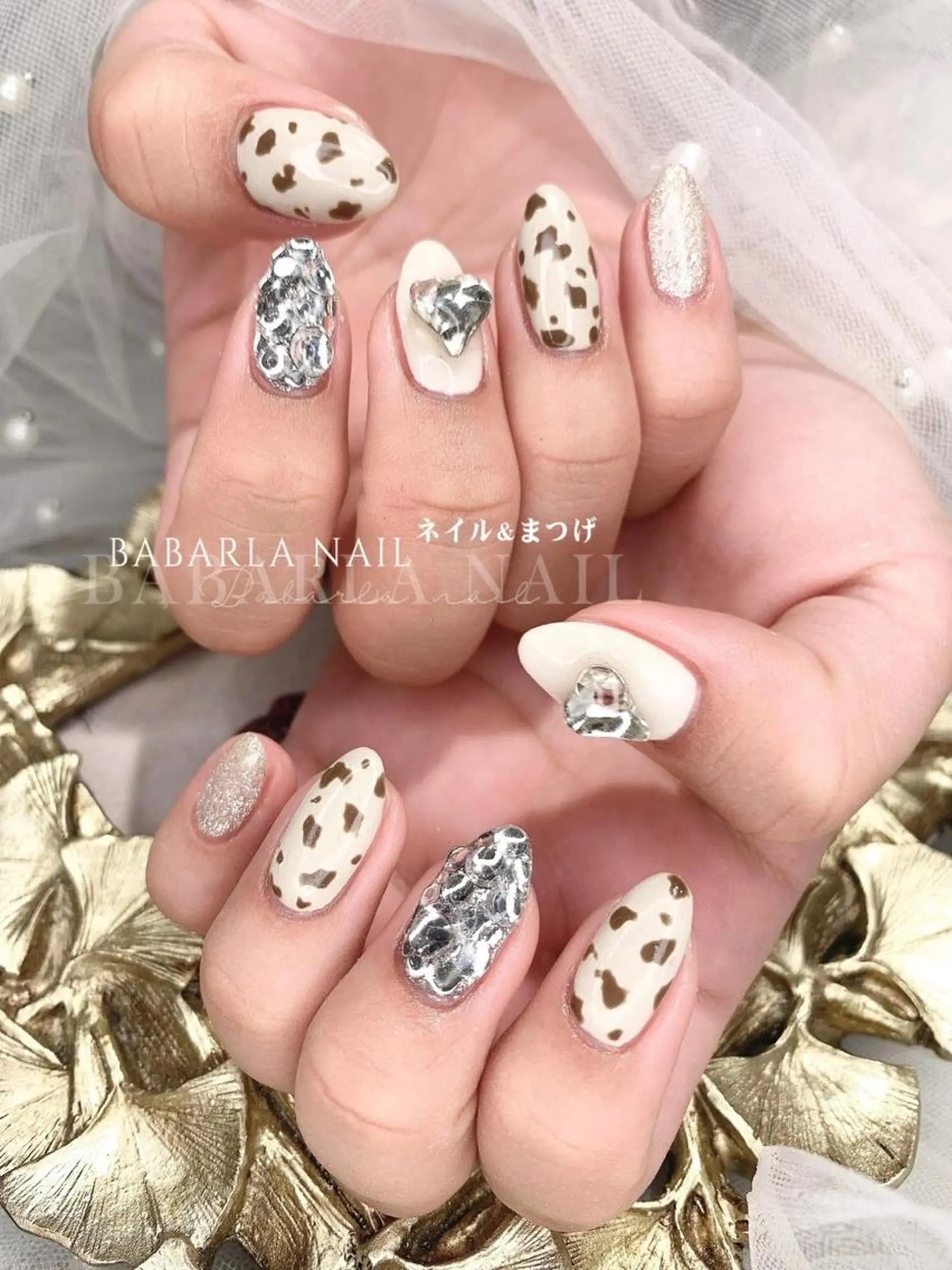 ネイル アニマル柄 Babarla nailのネイルデザイン