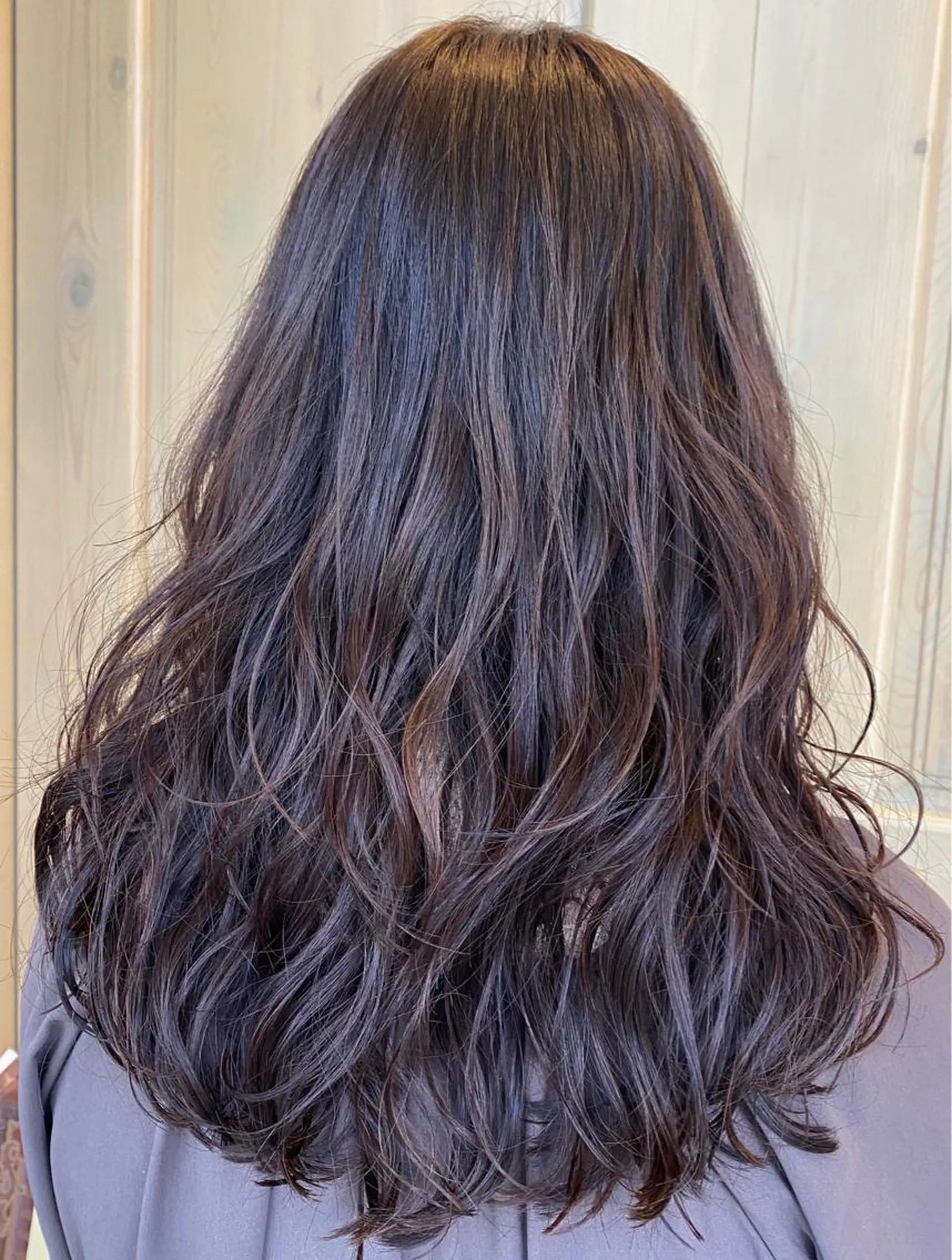 ロング パーマ tocolaso 柏所属・レイヤーカット/ 根本瑠実のヘアスタイル