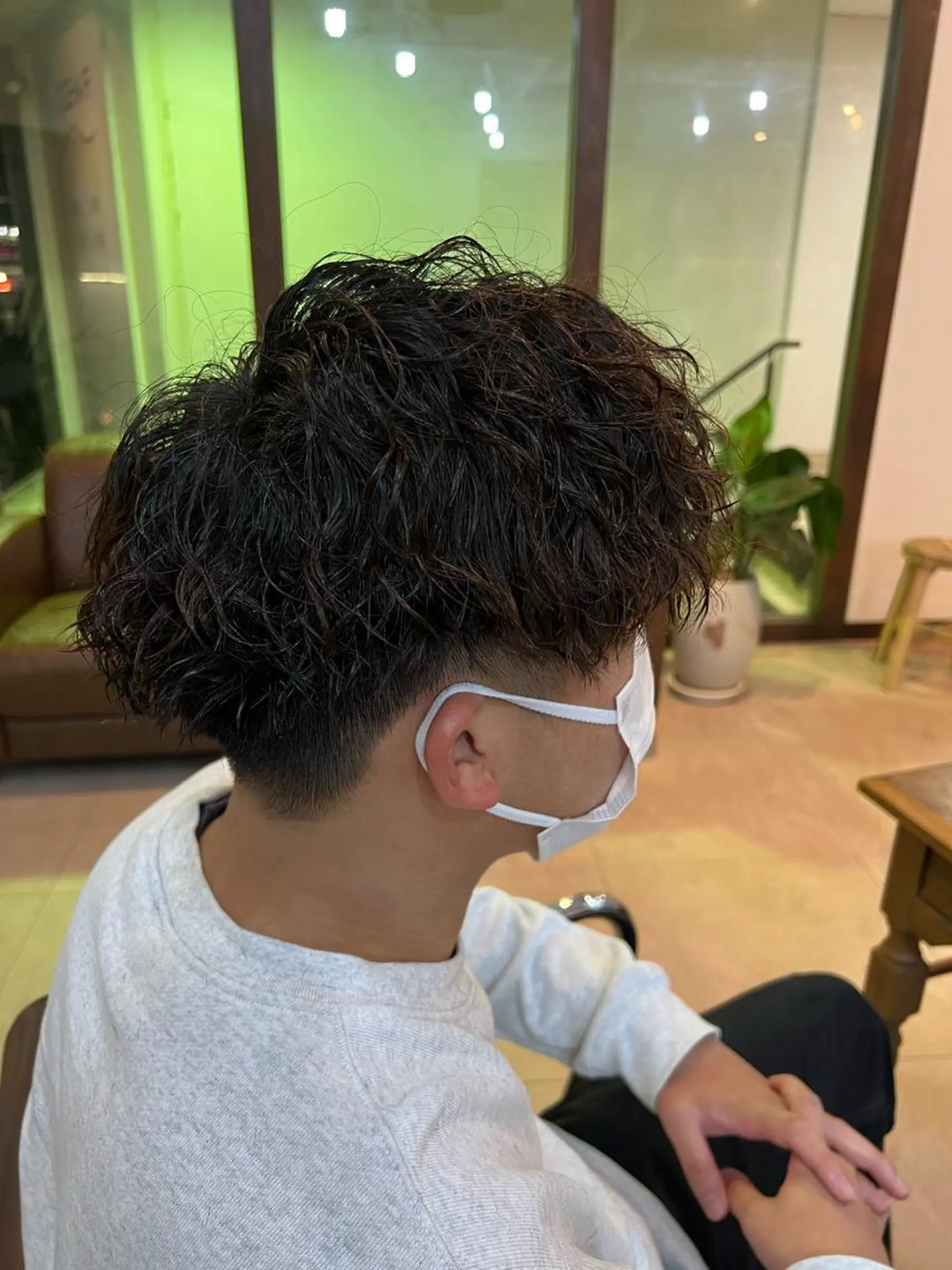 ショート パーマ メンズ TIDEHAIR/ AYATOのヘアスタイル