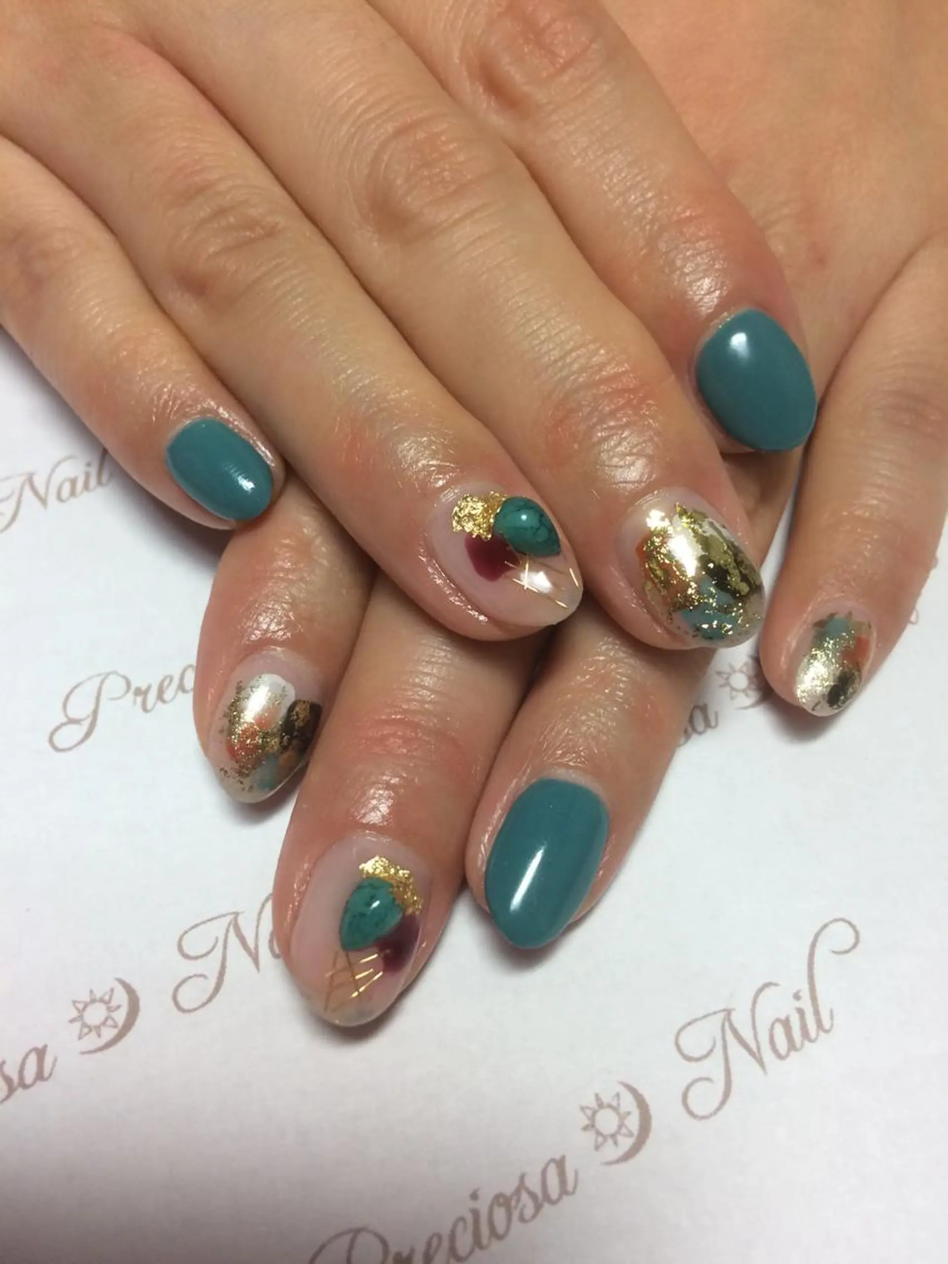 ネイル シンプルネイル preciosa.nail所属・久場 晴美のネイルデザイン