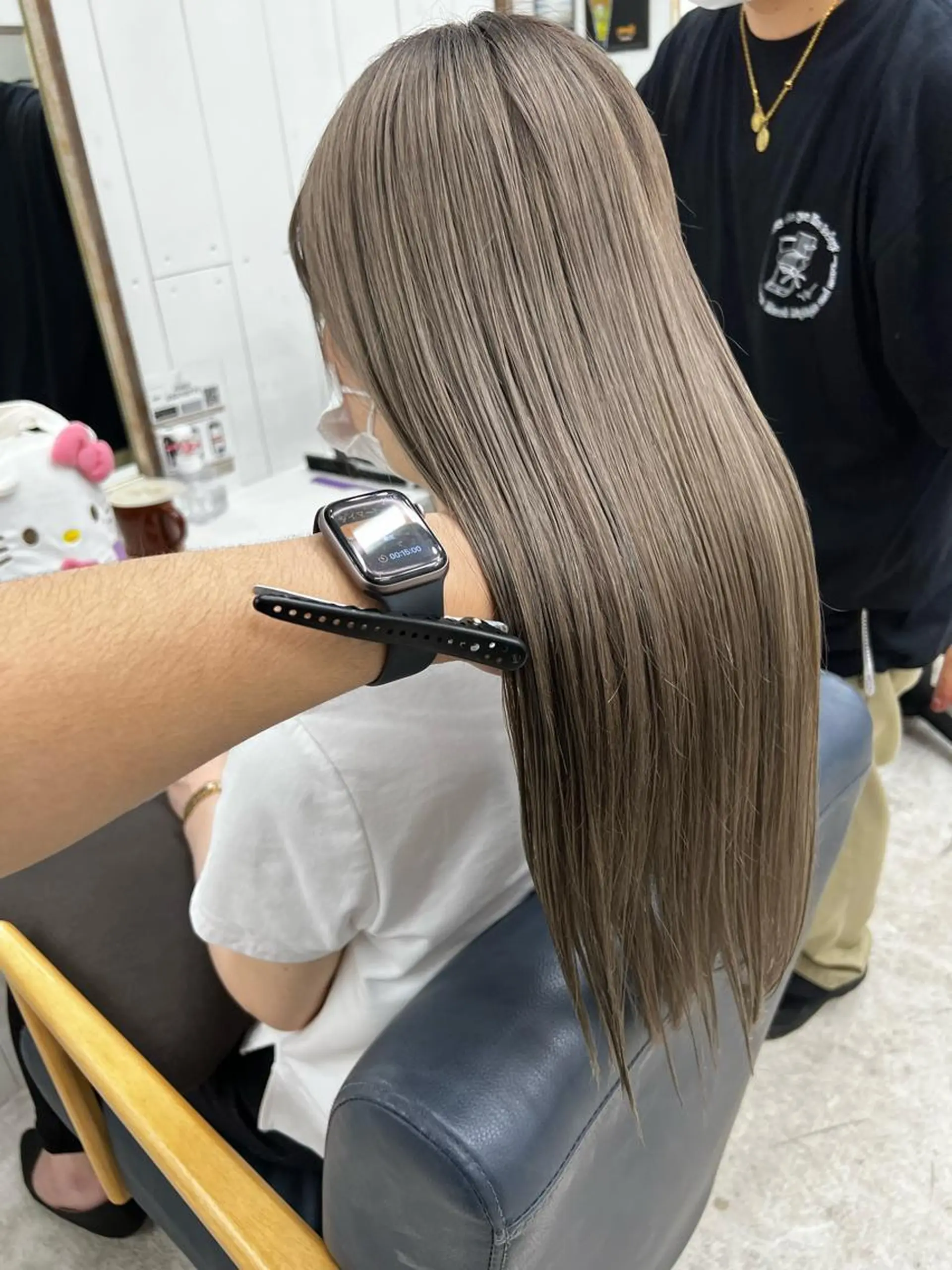 ロング カラー ベージュカラー ミルクティーベージュ 📍葛西りんたろう/ ENVのヘアスタイル