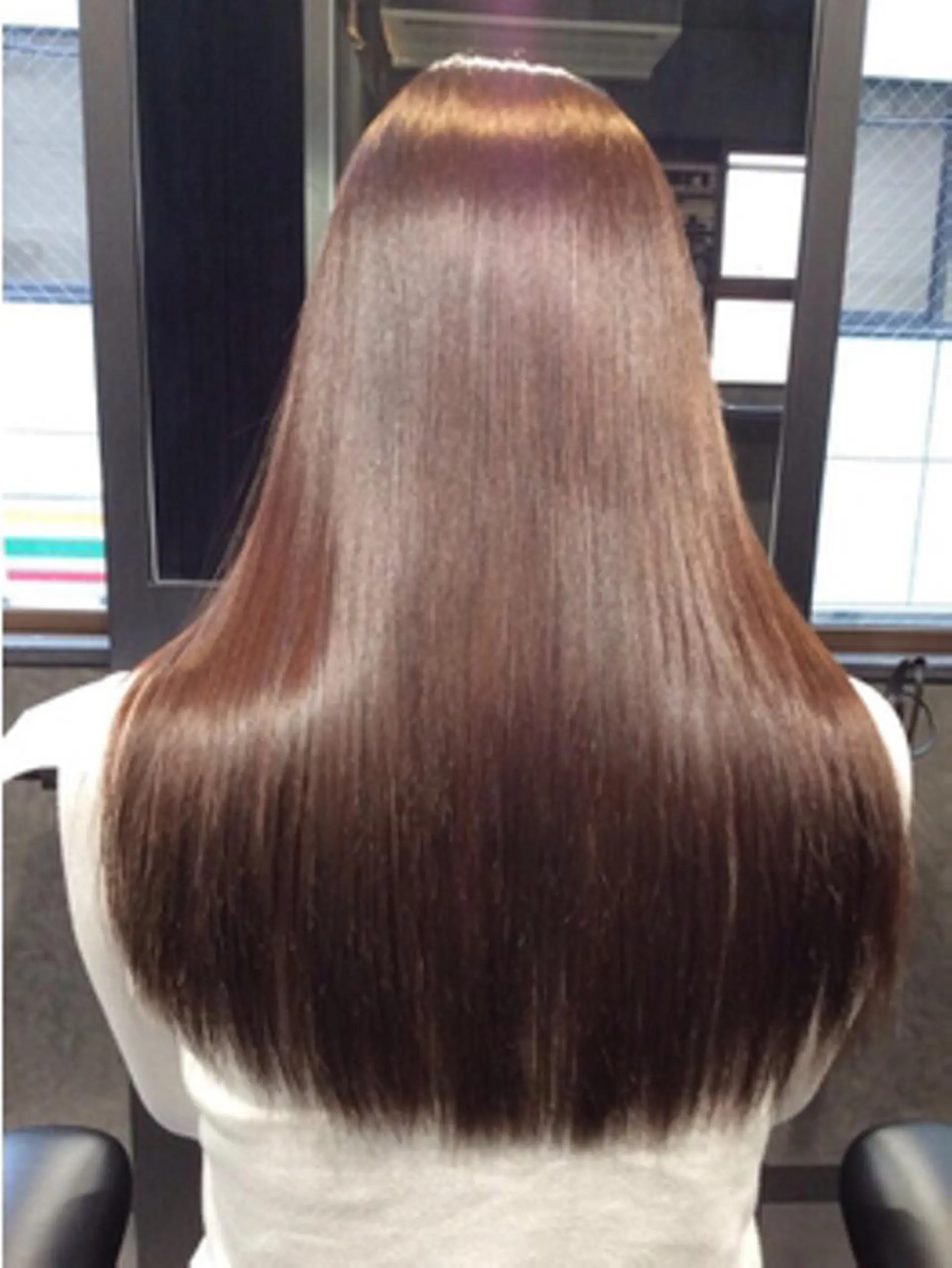 ロング くせ毛 縮毛矯正 カラー🌈/カット /栄/misa👻のヘアスタイル