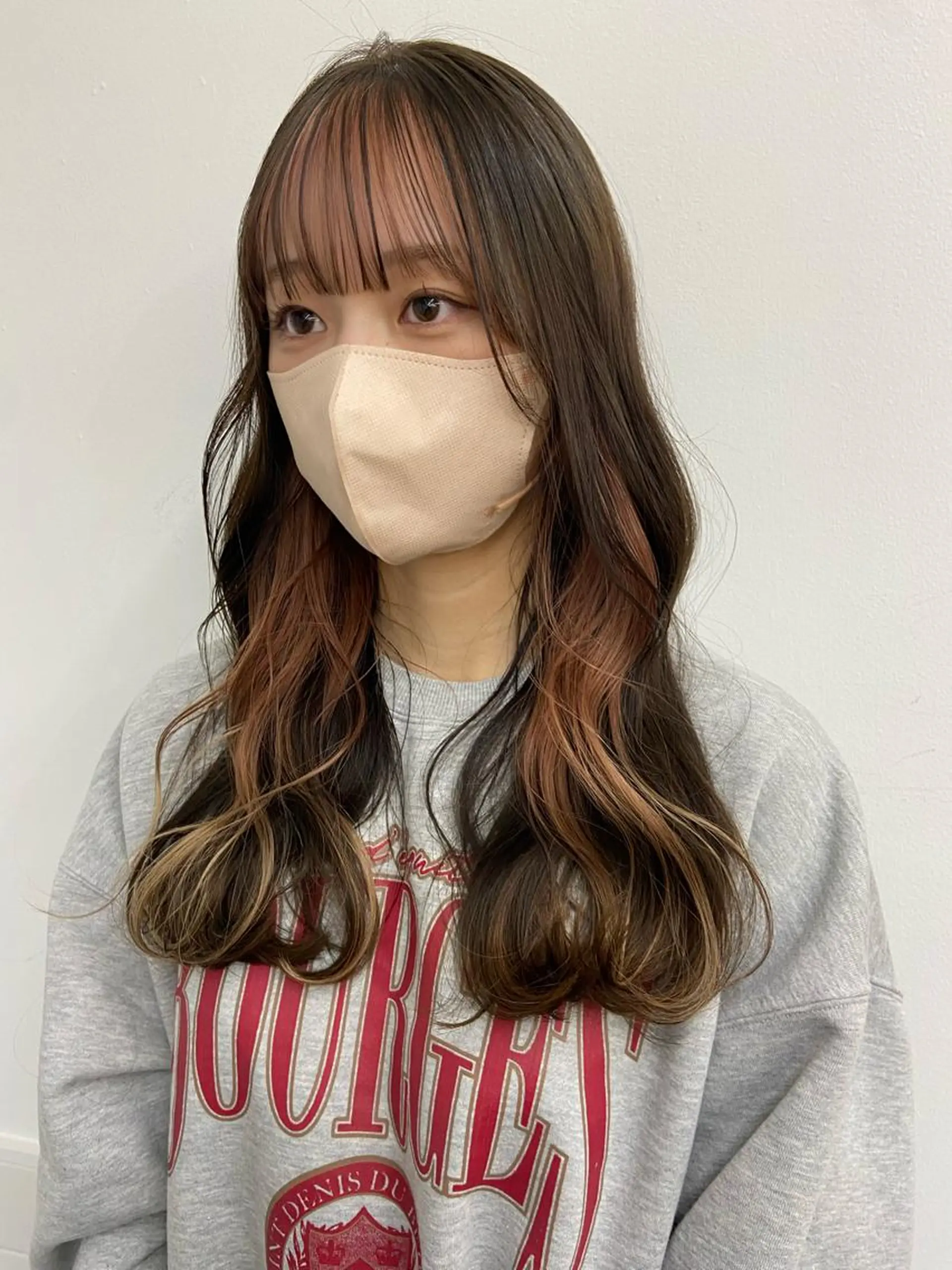 ロング カラー ダブルカラー 🌙ｃｈｉｎａｒｉのヘアスタイル