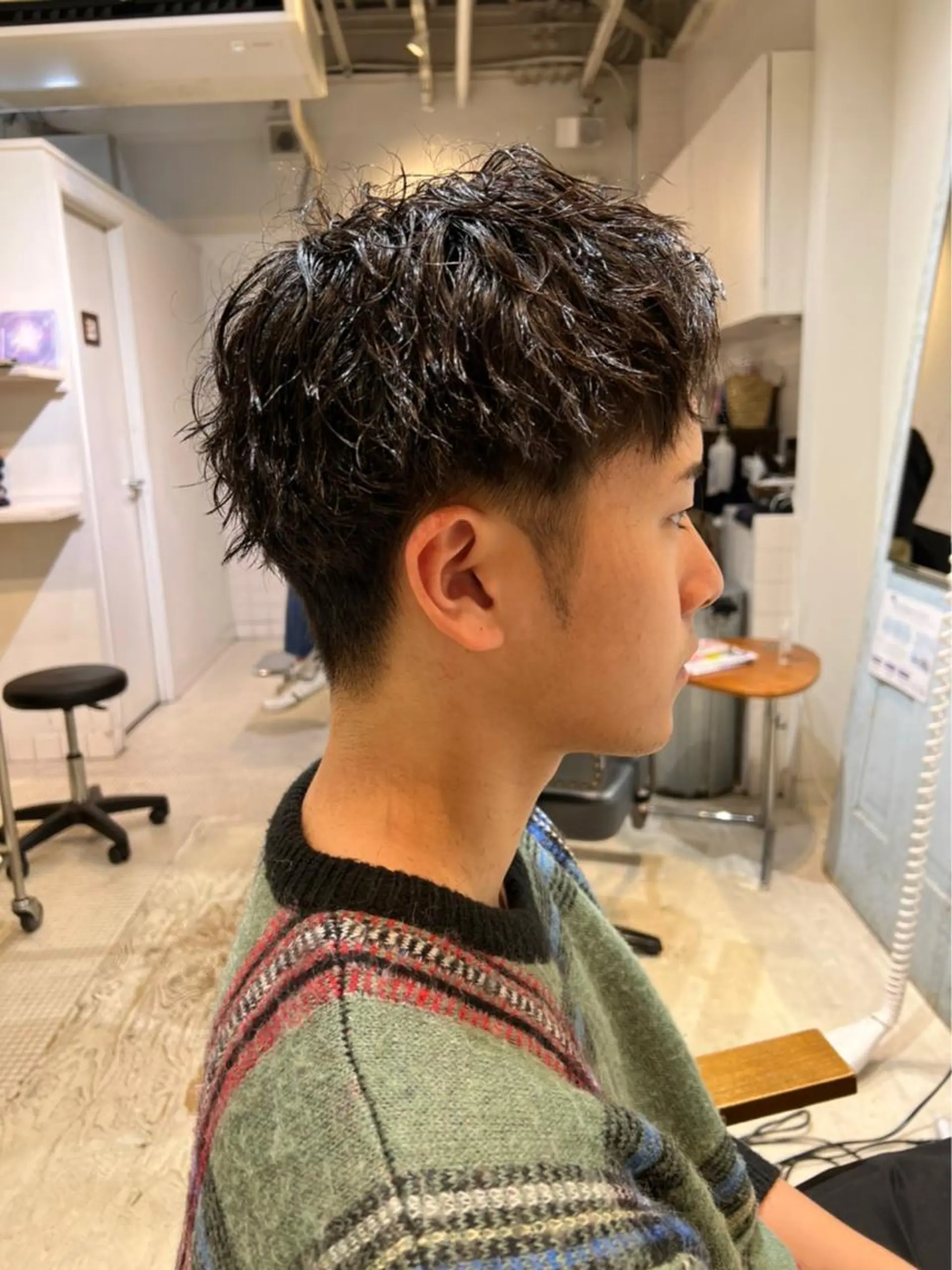 パーマ メンズ gosso寺田町所属・gosso 寺田町のヘアスタイル