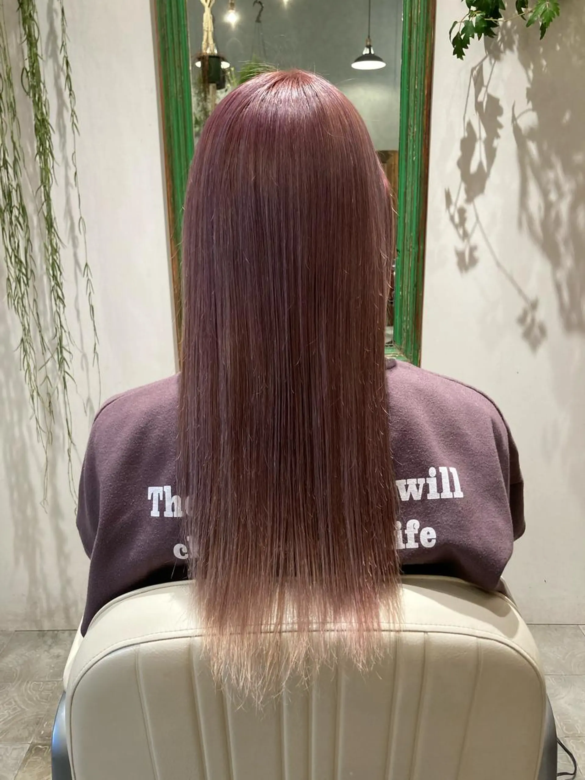 ロング カラー ブリーチ Lattan cositu所属・大方 いくみのヘアスタイル