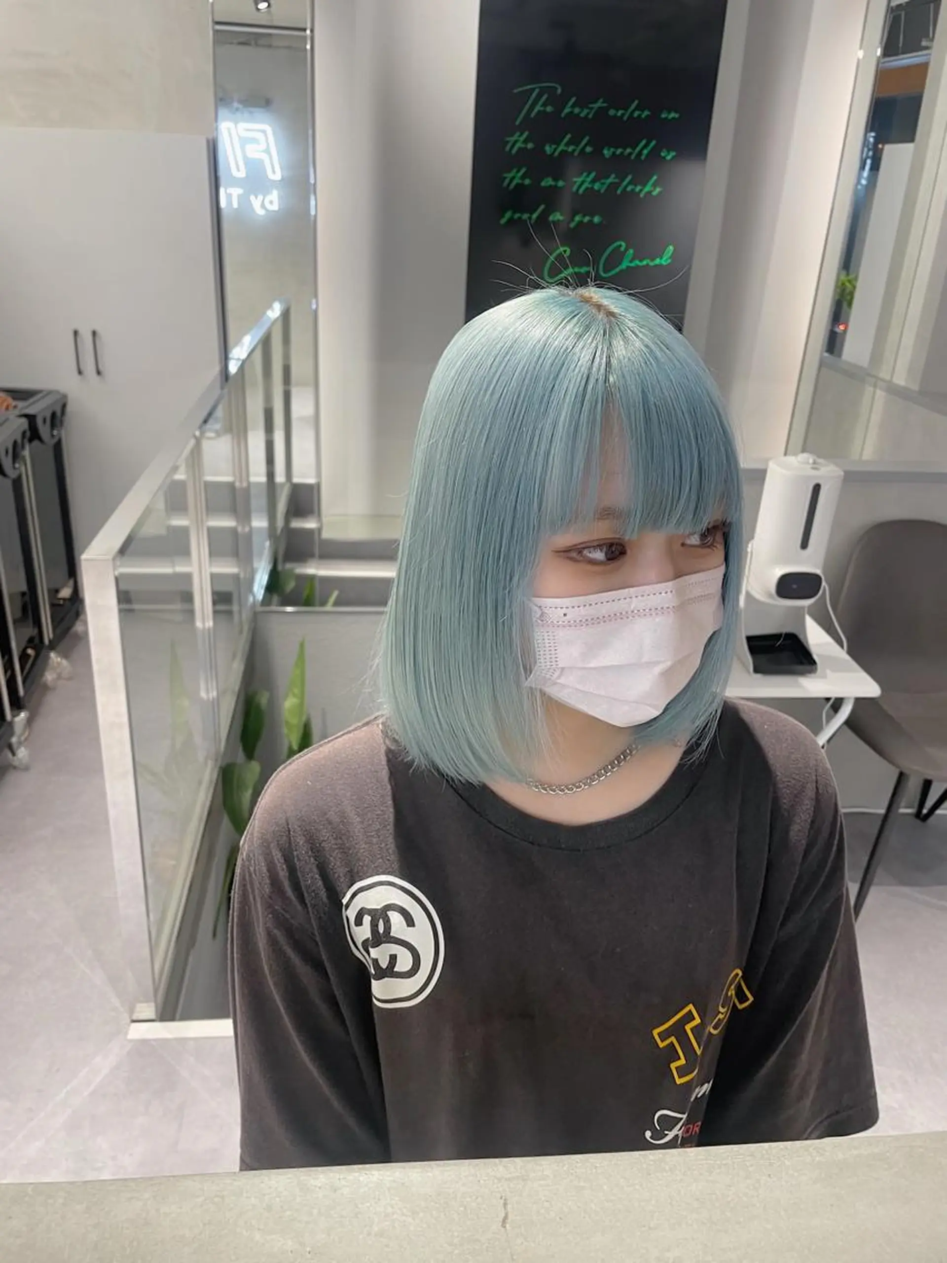 ショート カラー ikuma/ ミルクティーのヘアスタイル