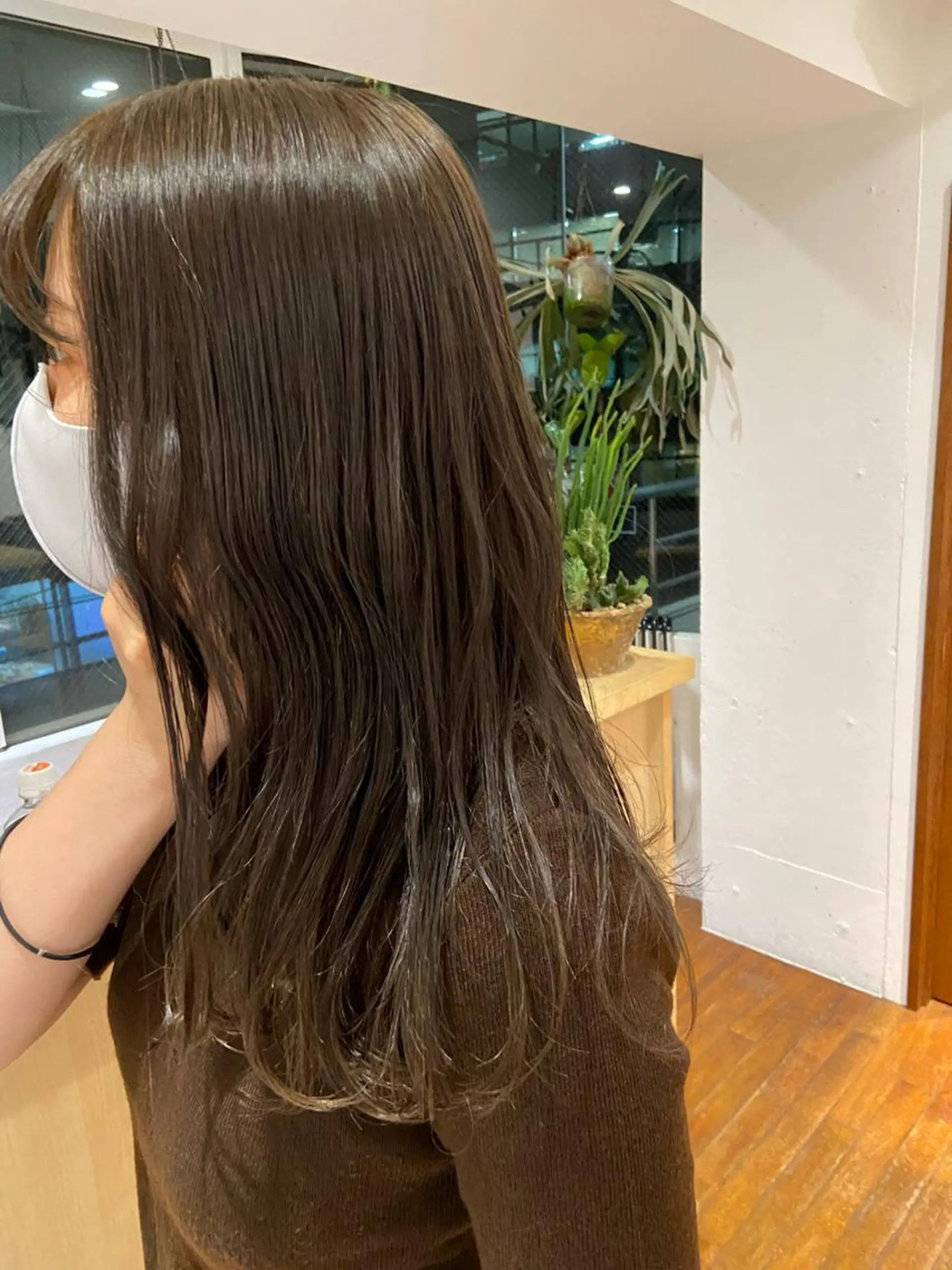 ミディアム カラー IVORY.所属・🟩白髪ぼかし/ボブ /ショートヘア/大司のヘアスタイル