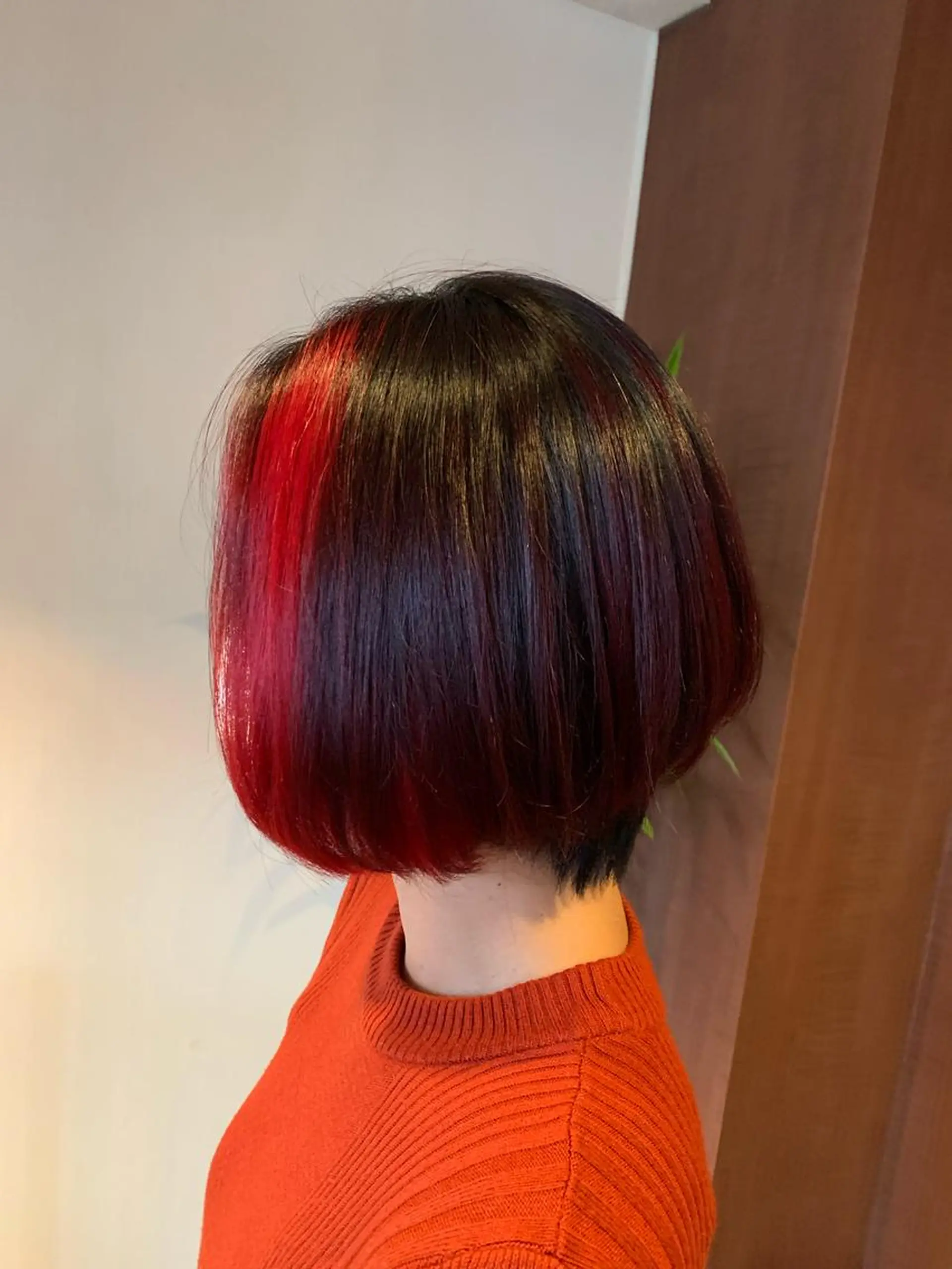 ショート カラー 武田尚子🌸 自然に仕上がる矯正のヘアスタイル