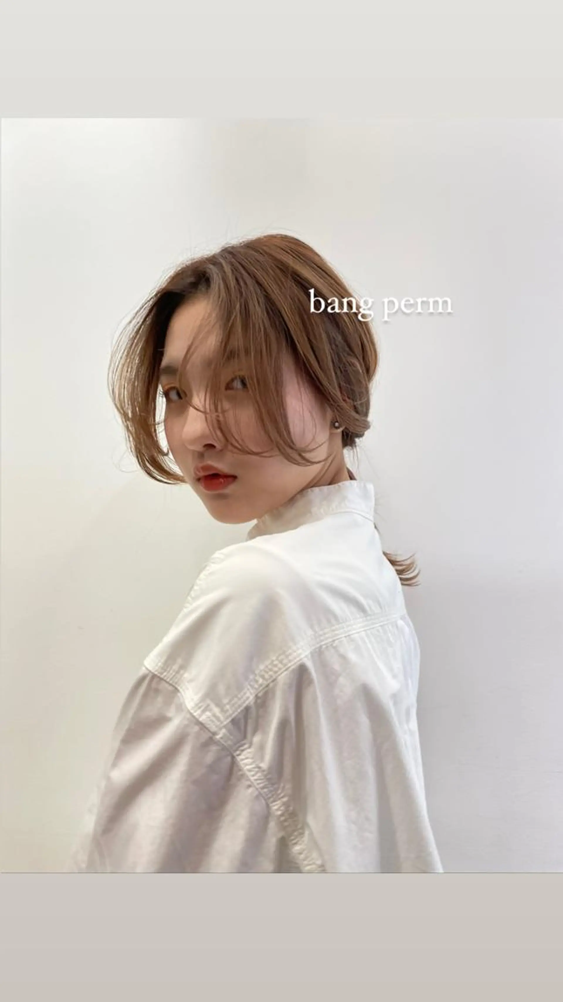 ロング パーマ カット パーマ ボブパーマ ♡ヨシカワハナコのヘアスタイル