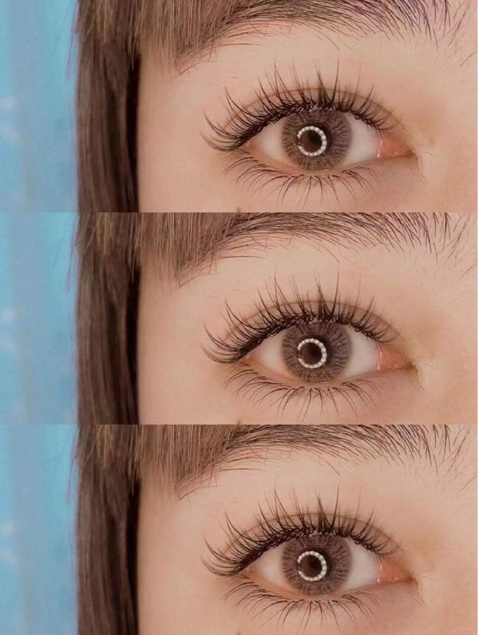 マツエク・マツパ Cカール カラーマツエク フラットラッシュ ALITA 池袋店✨のマツエク・マツパデザイン